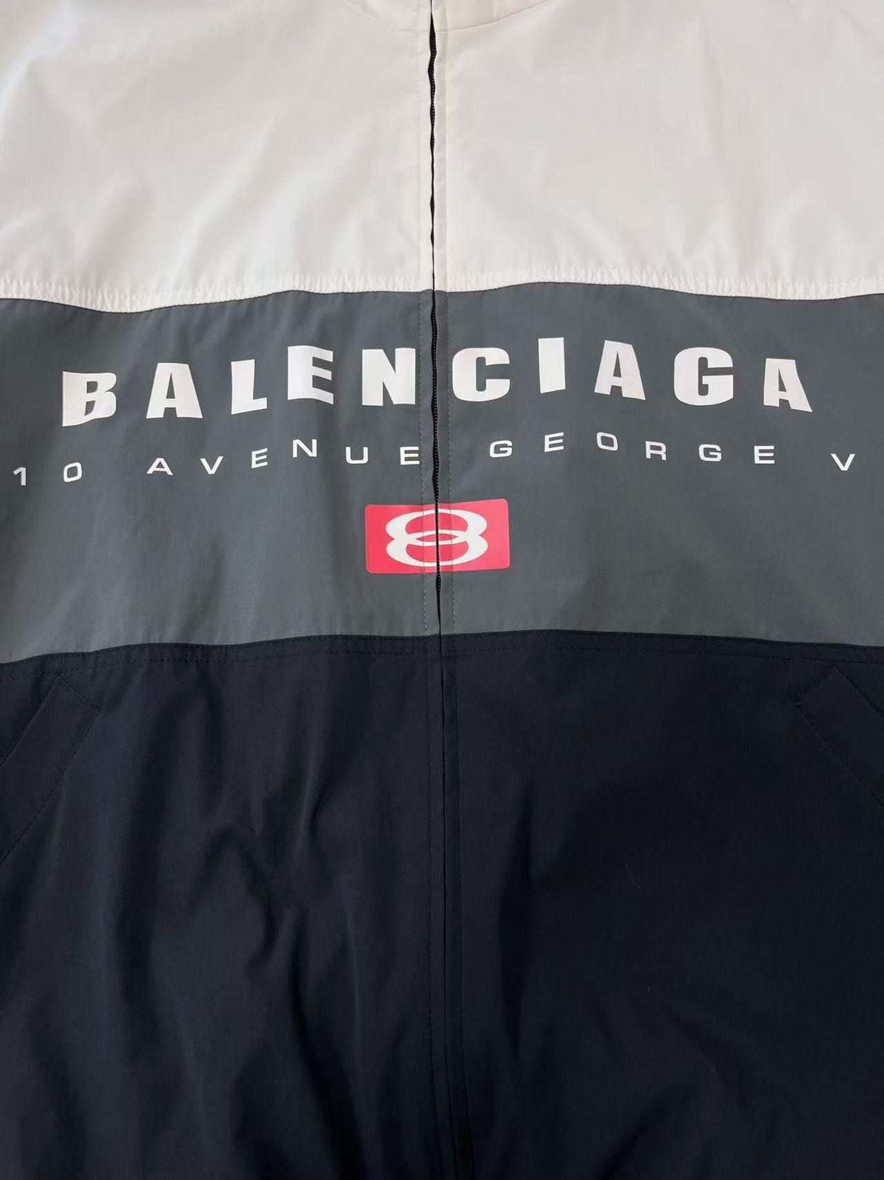 Balenciaga Balenciaga Colorblock Turtleneck Jacket Size US M / EU 48-50 / 2 - 3 Thumbnail