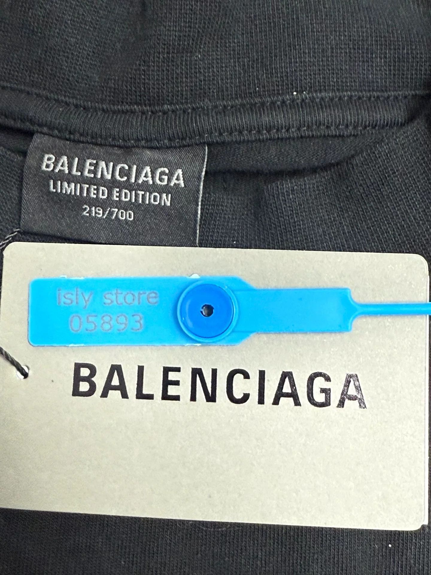 Balenciaga Balenciaga Logo Print Loose Long-Sleeve T-Shirt Size XS / US 0-2 / IT 36-38 - 4 Thumbnail