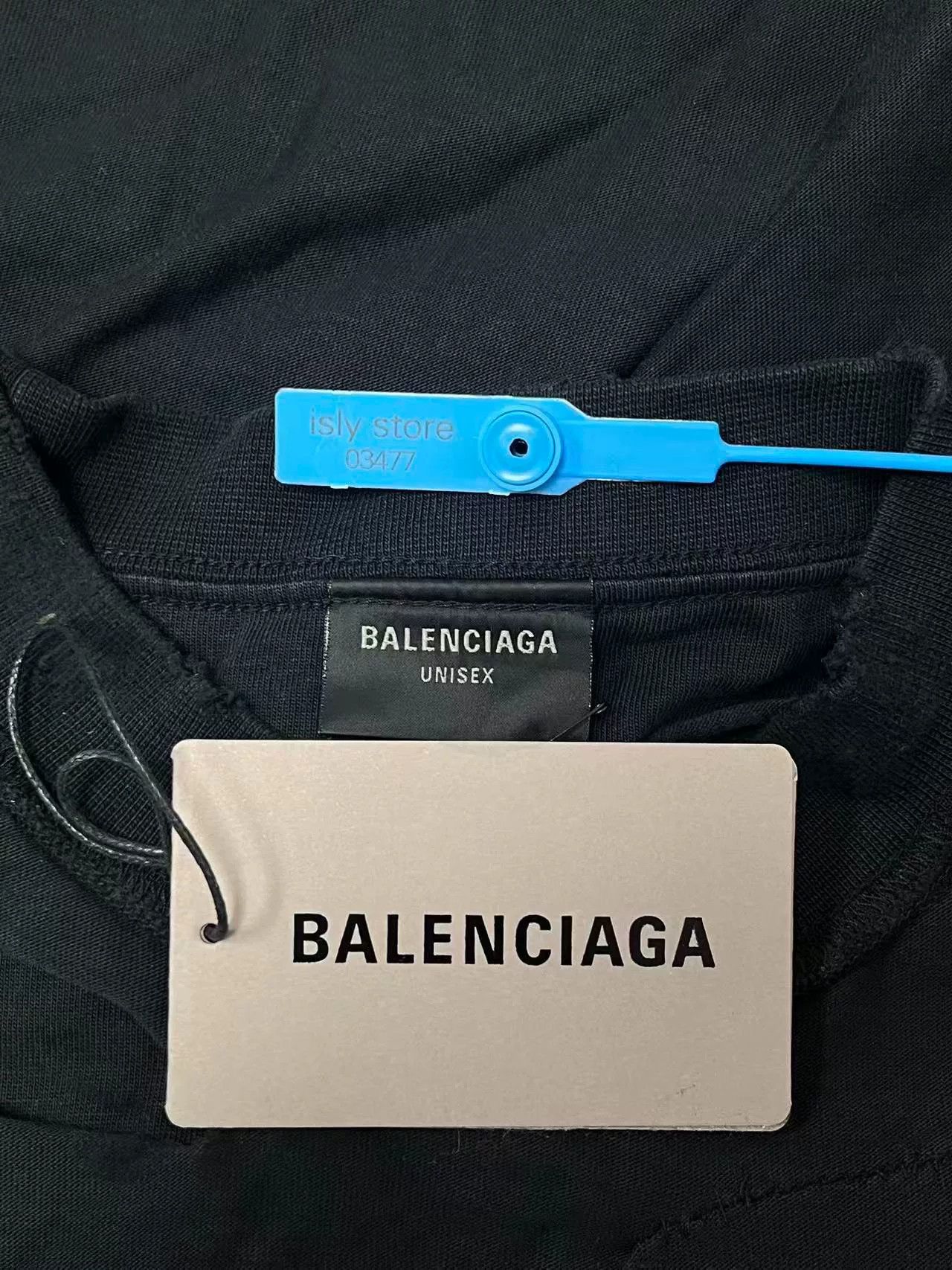 Balenciaga Balenciaga Logo Print Crewneck Short Sleeve T-Shirt Size US M / EU 48-50 / 2 - 4 Thumbnail