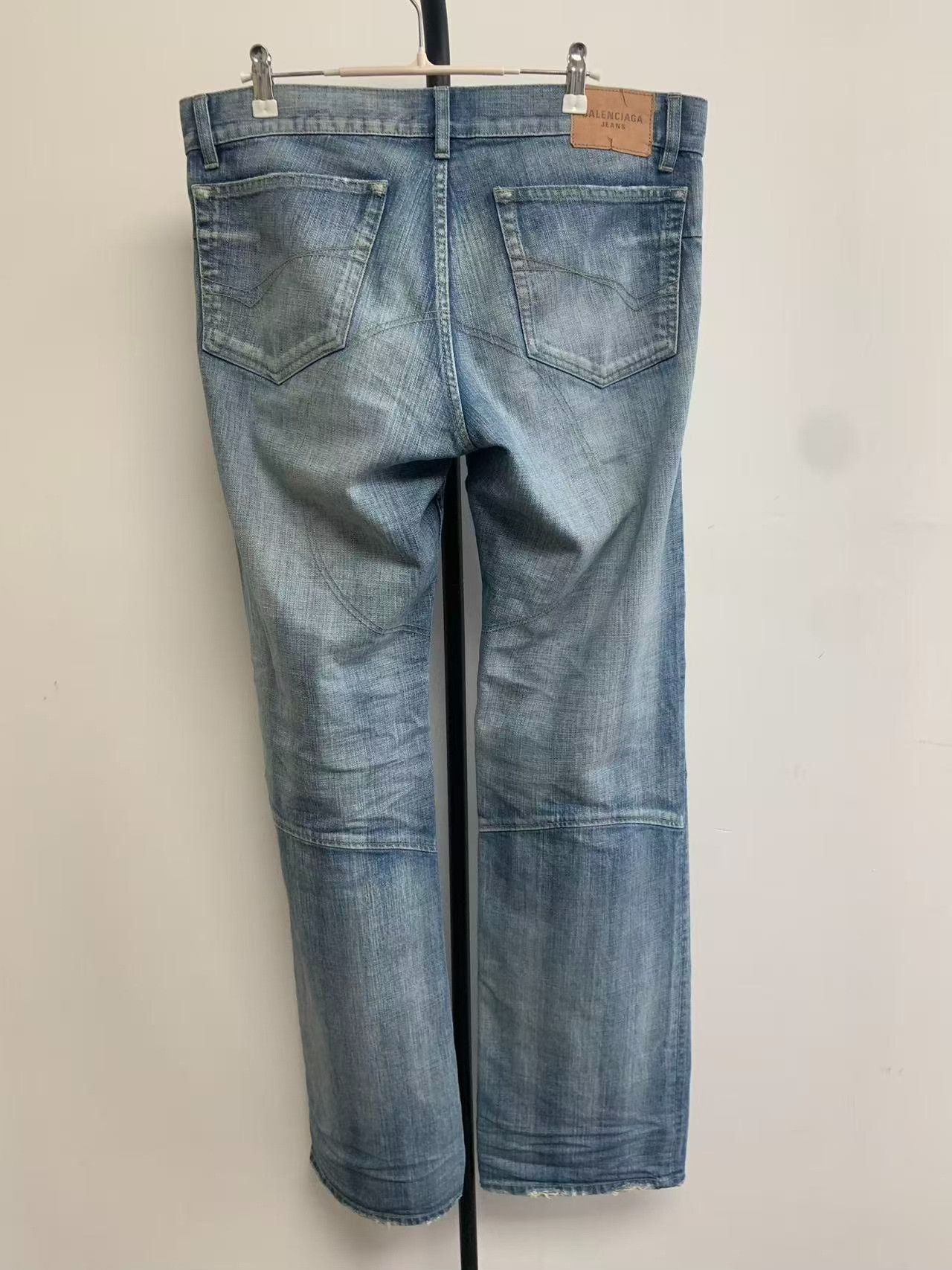 Balenciaga Balenciaga Low-Waist Five-Pocket Blue Jeans Size US 30 / EU 46 - 2 Thumbnail