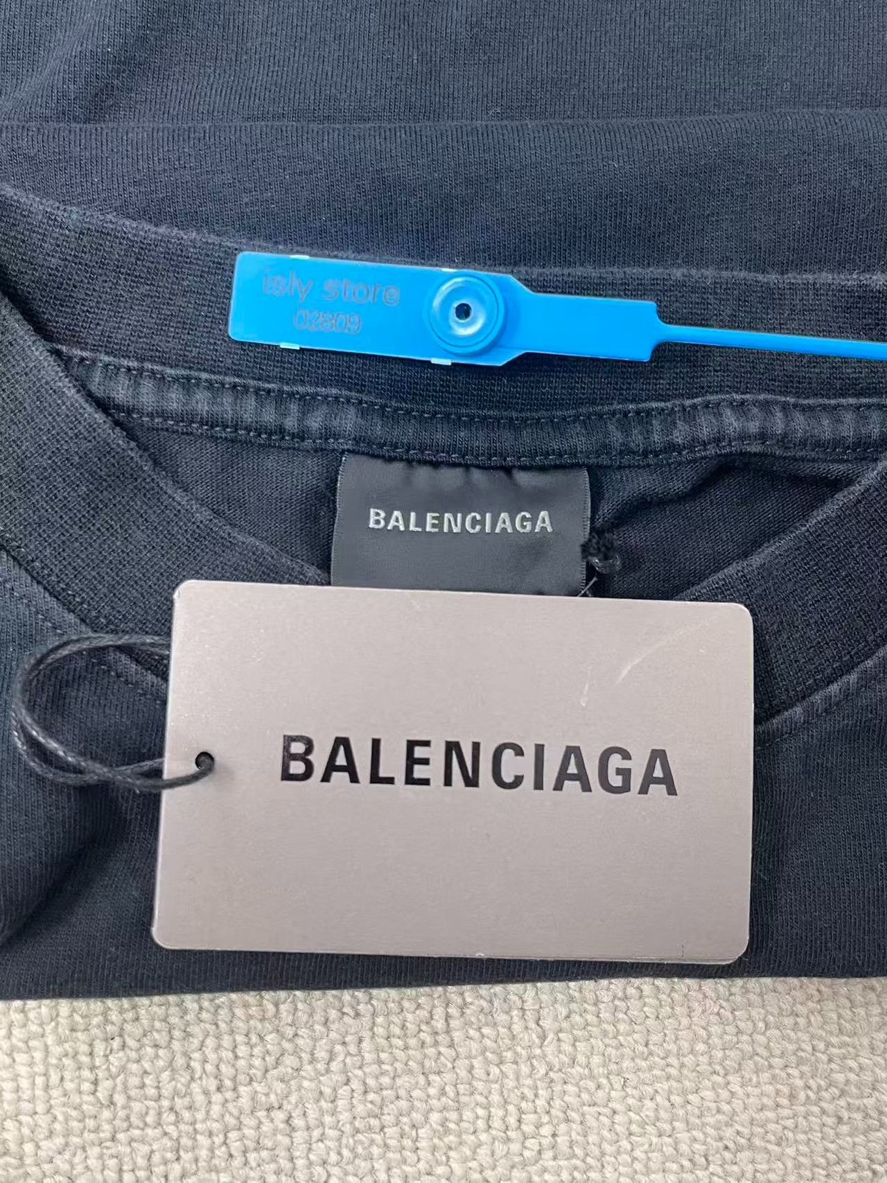 Balenciaga Balenciaga Logo Print Loose T-shirt Women Size M / US 6-8 / IT 42-44 - 5 Thumbnail