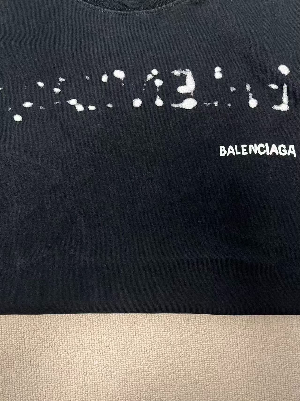Balenciaga Balenciaga Logo Print Loose T-shirt Women Size M / US 6-8 / IT 42-44 - 3 Thumbnail