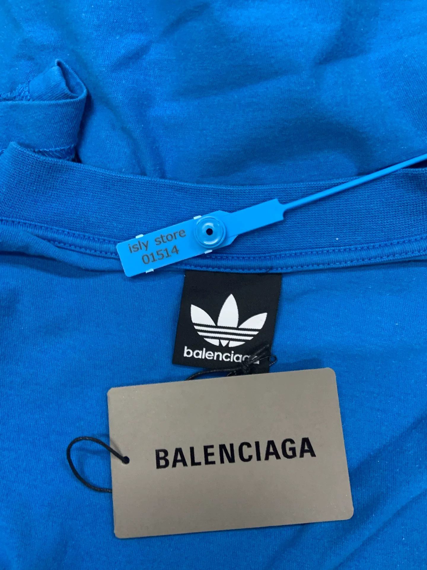 Balenciaga Balenciaga x adidas Logo Print Loose Sports T-Shirt Size US S / EU 44-46 / 1 - 4 Thumbnail
