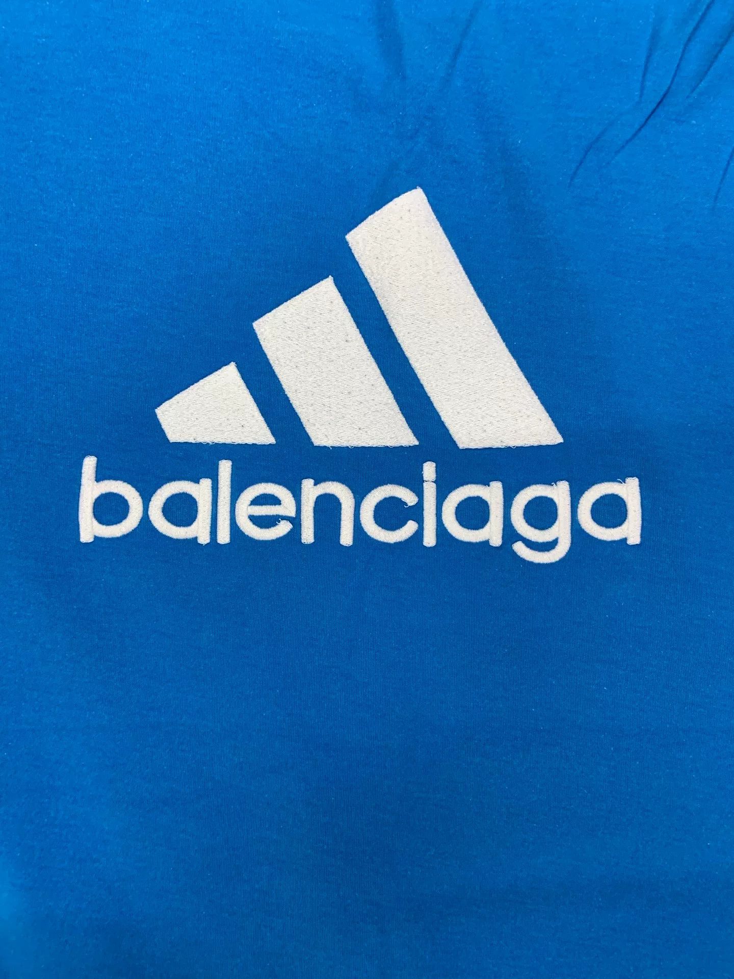 Balenciaga Balenciaga x adidas Logo Print Loose Sports T-Shirt Size US S / EU 44-46 / 1 - 3 Thumbnail