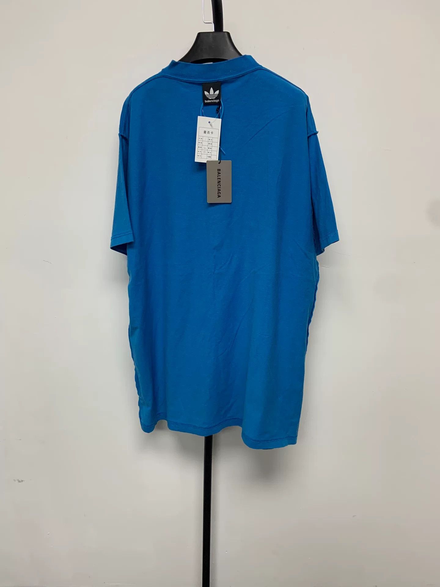 Balenciaga Balenciaga x adidas Logo Print Loose Sports T-Shirt Size US S / EU 44-46 / 1 - 2 Thumbnail