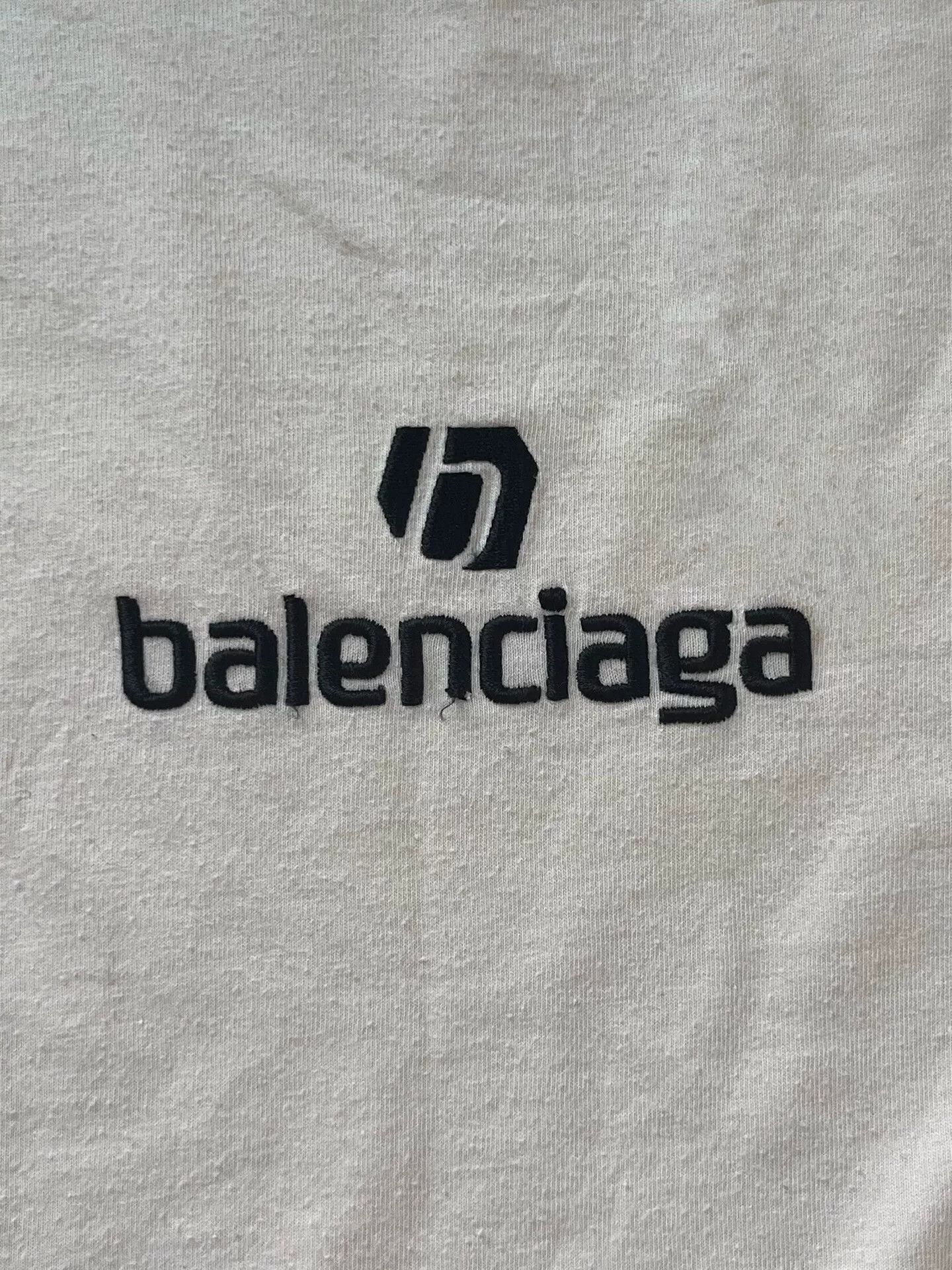 Balenciaga Balenciaga Logo Casual Short Sleeve T-Shirt Size US M / EU 48-50 / 2 - 3 Thumbnail