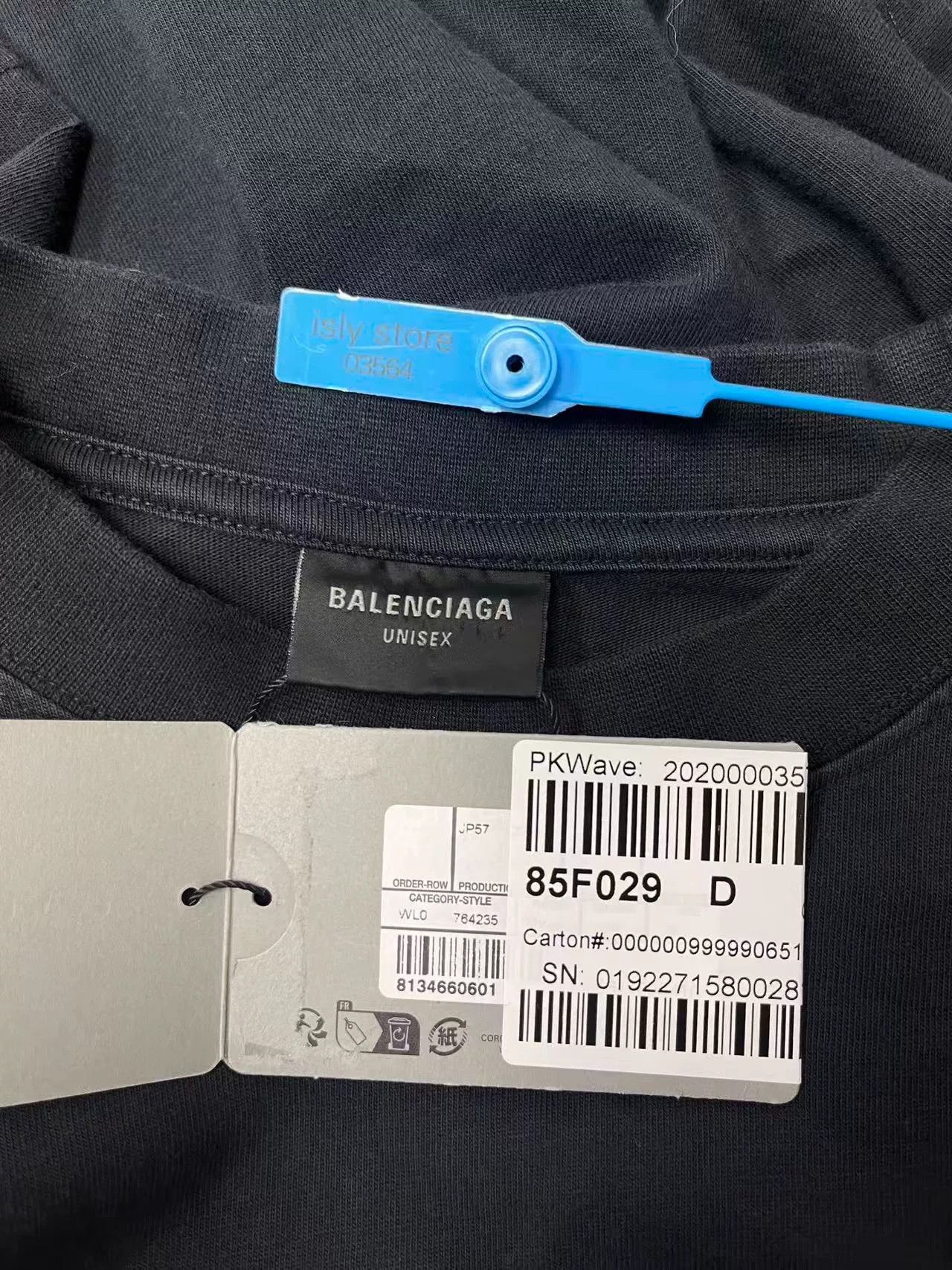 Balenciaga Balenciaga Letter Print Crewneck Short Sleeve T-Shirt Size US S / EU 44-46 / 1 - 5 Thumbnail