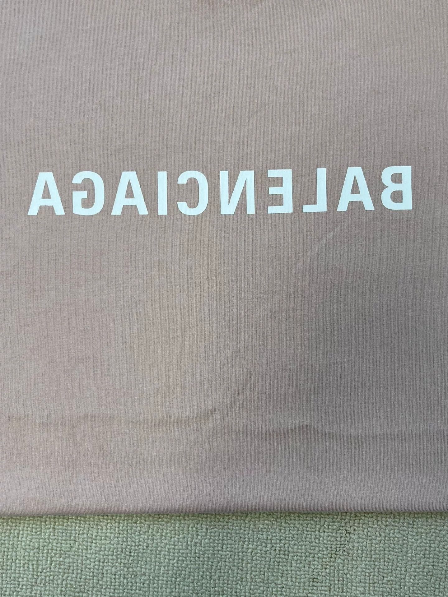 Balenciaga Balenciaga Letter Print Drop Shoulder T-shirt Size S / US 4 / IT 40 - 4 Thumbnail