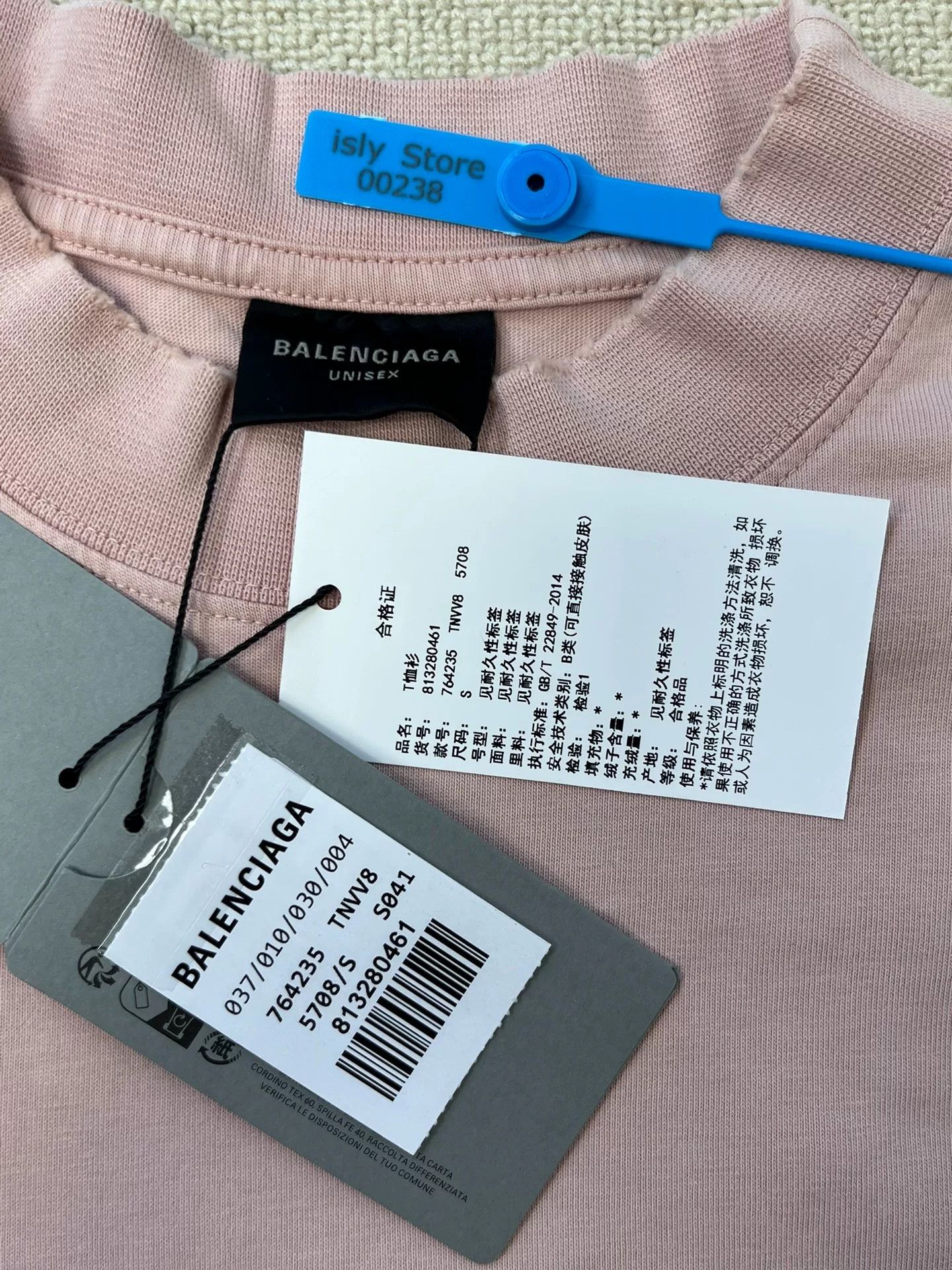 Balenciaga Balenciaga Letter Print Drop Shoulder T-shirt Size S / US 4 / IT 40 - 3 Thumbnail