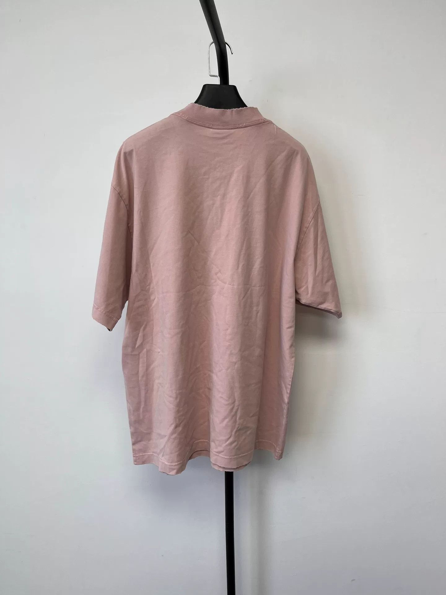 Balenciaga Balenciaga Letter Print Drop Shoulder T-shirt Size S / US 4 / IT 40 - 2 Thumbnail