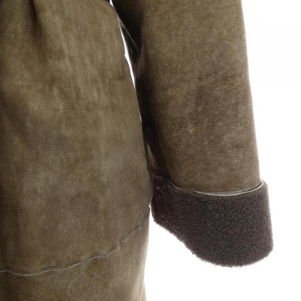 Bottega Veneta Bottega Veneta Bottega Veneta Shearling Coat Fur Outerwear 276294VS830 DUTY FREE for USA Size ONE SIZE - 6 Thumbnail