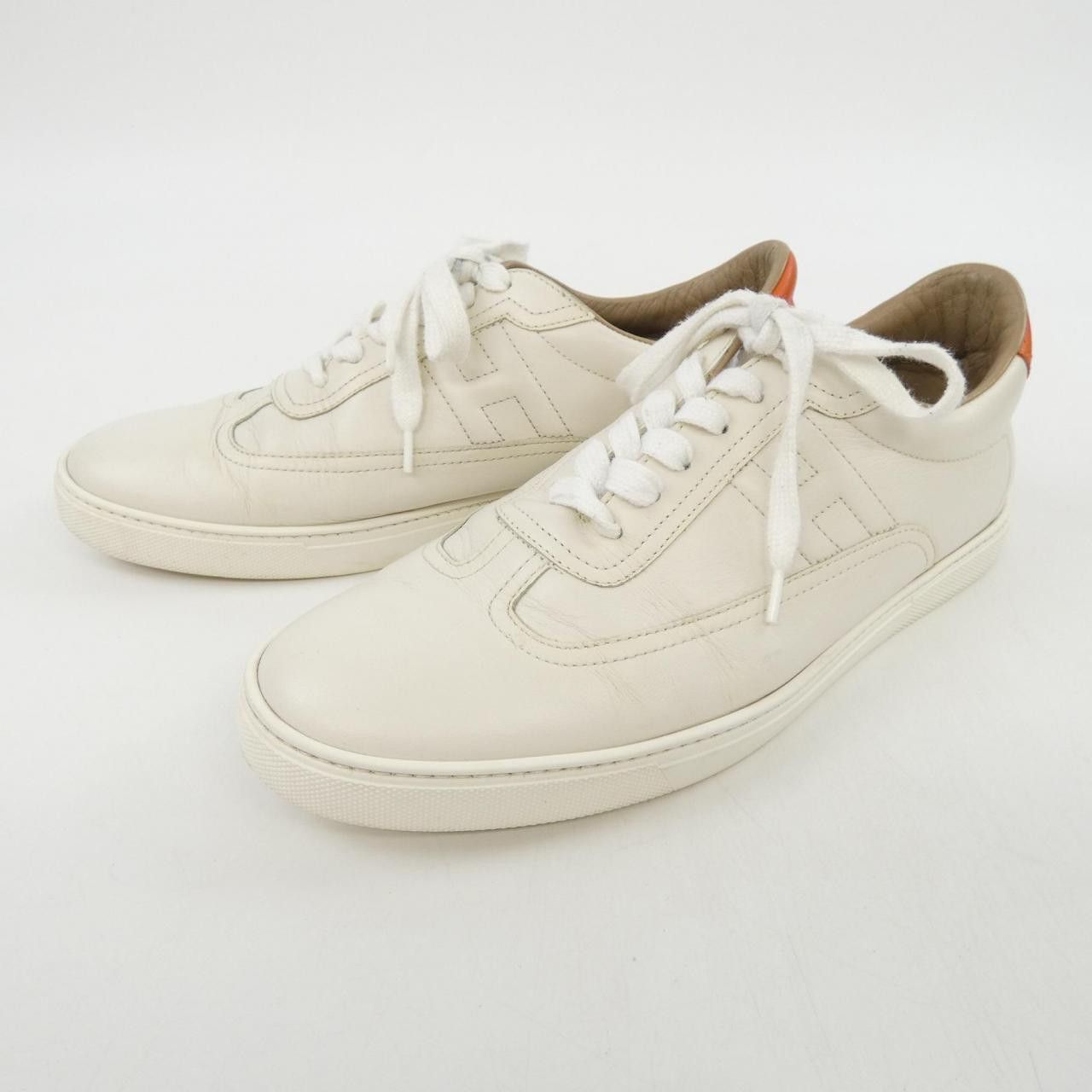 Hermes Hermes Hermes Quickker Calf Sneakers Leather Shoes DUTY FREE for USA Size ONE SIZE - 3 Thumbnail