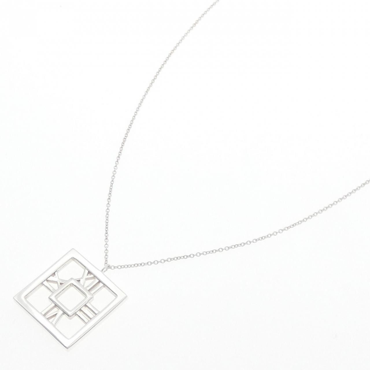 Tiffany & Co. Tiffany & Co. Tiffany Atlas Square 925 Silver Necklace Precious Metal Necklace DUTY FREE for USA Size ONE SIZE - 2 Thumbnail