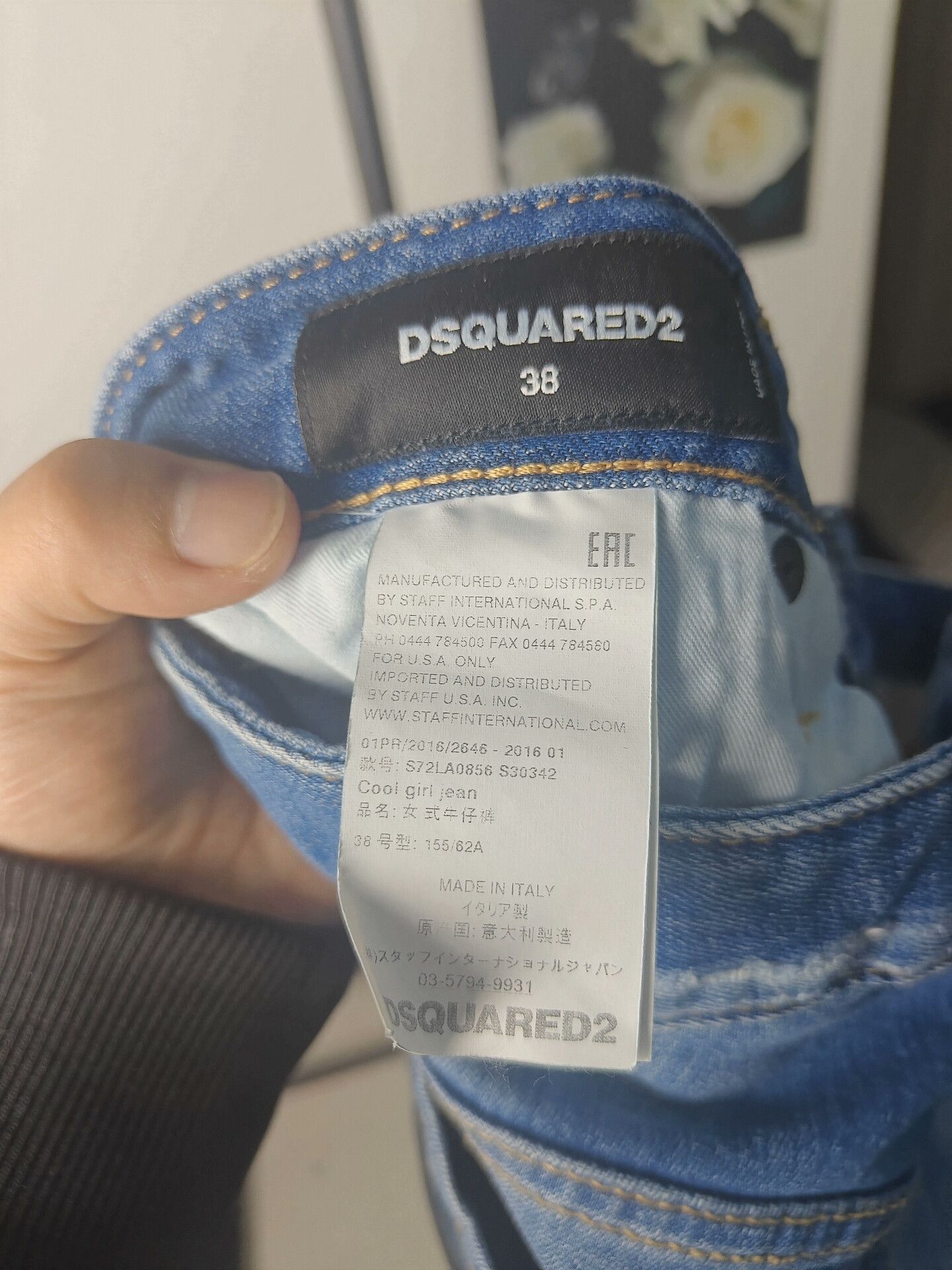 Dsquared2 Dsquared2 Denim White Denim Jeans 32 Men Size US 32 / EU 48 - 3 Thumbnail