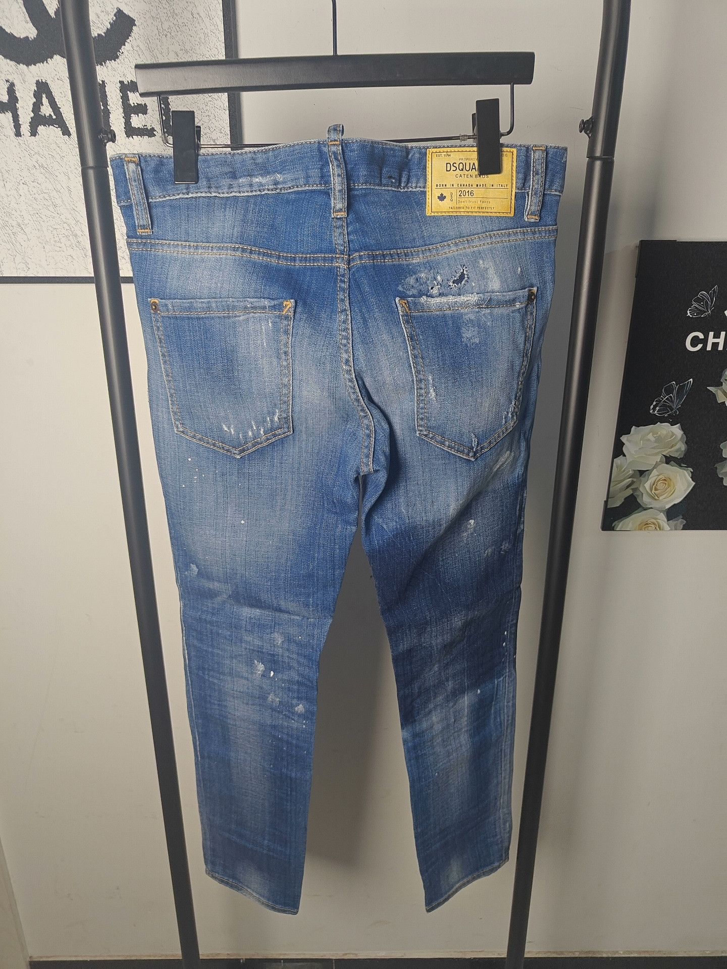 Dsquared2 Dsquared2 Denim White Denim Jeans 32 Men Size US 32 / EU 48 - 2 Thumbnail