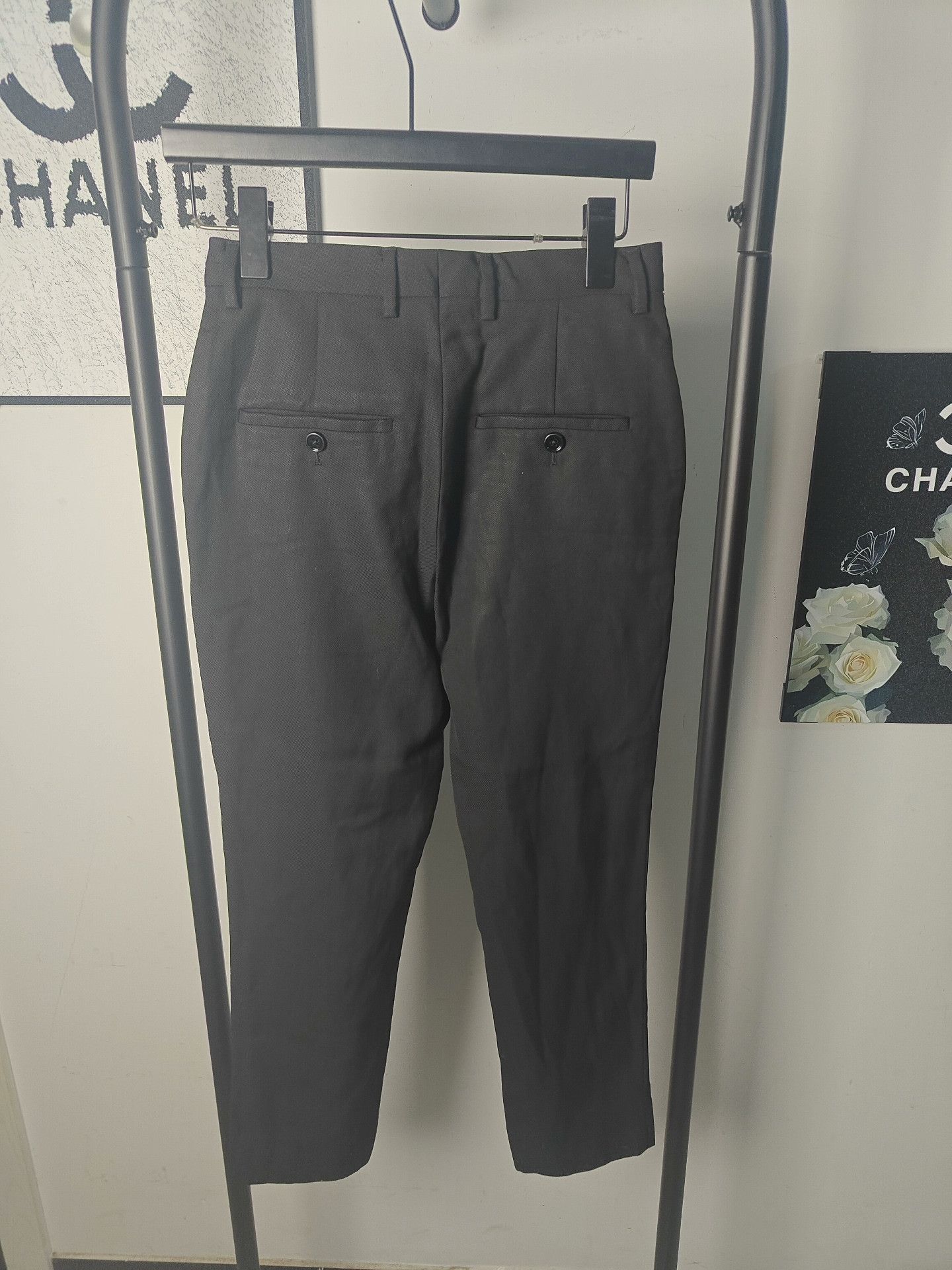 Celine Celine Wool White Pants 28 Women Size 28" / US 6 / IT 42 - 2 Thumbnail