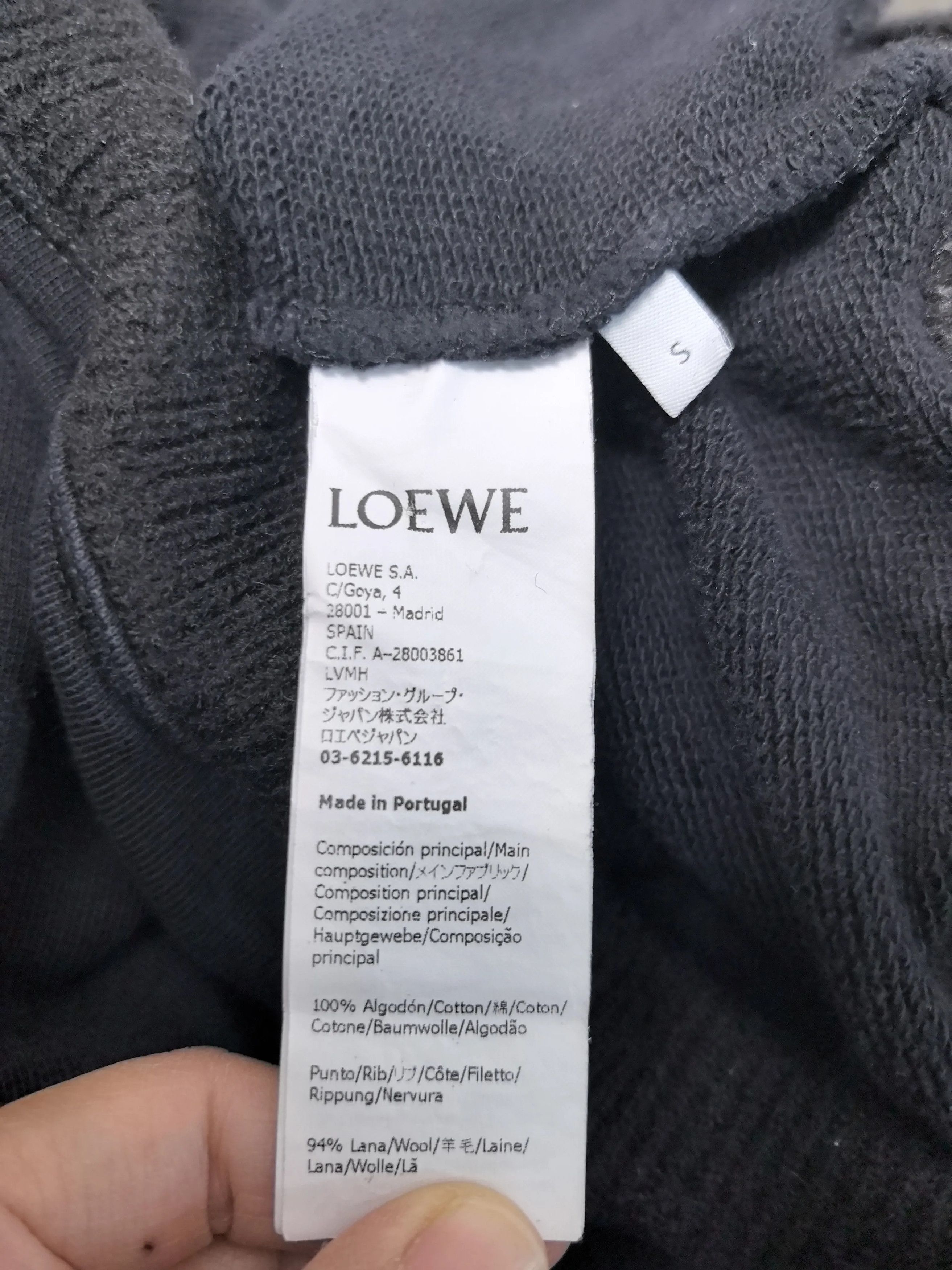 Loewe Loewe White Hoodie xxl Men Size US XXL / EU 58 / 5 - 4 Thumbnail