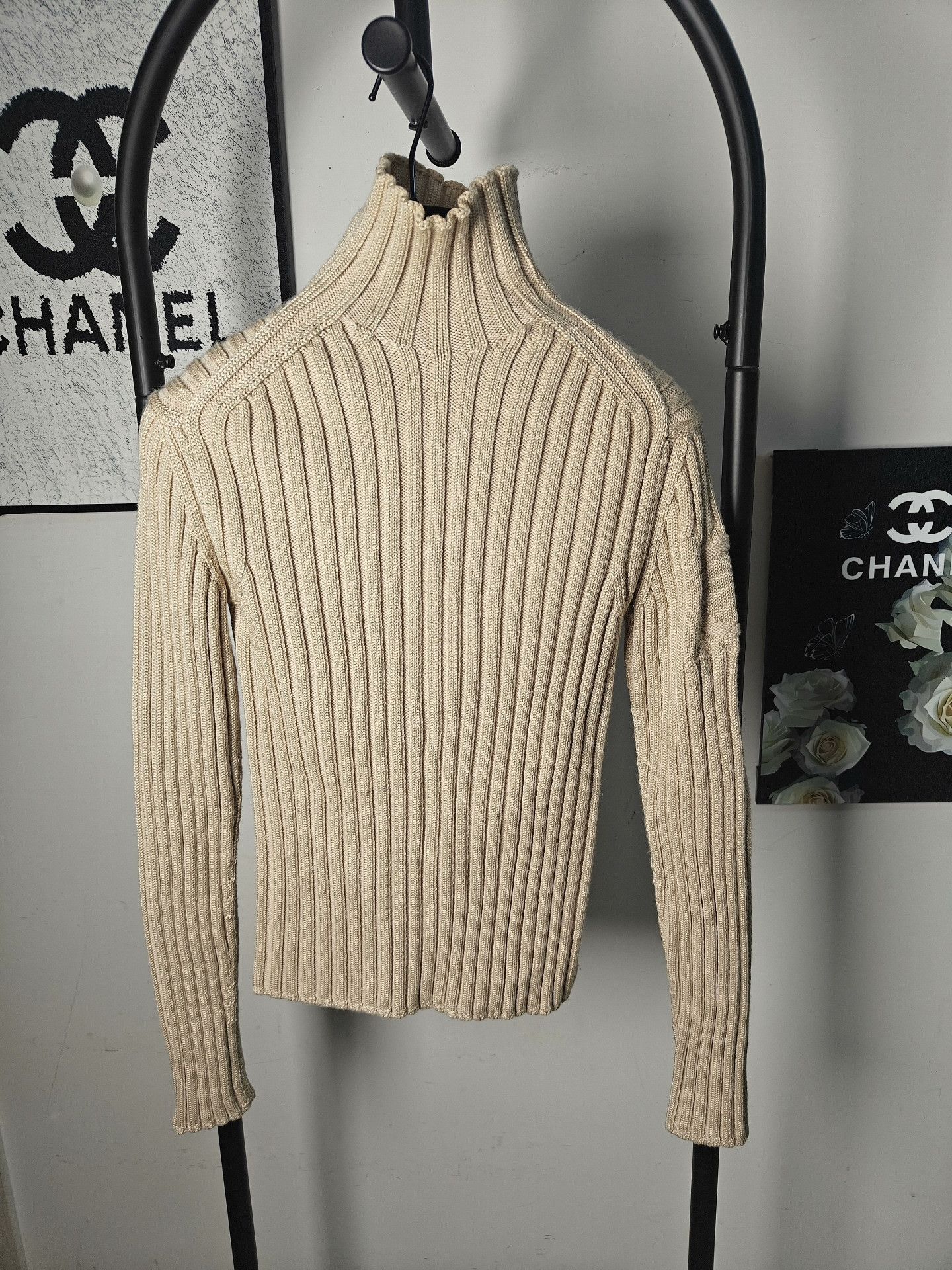 Chloe Chloe Knit Wool White Sweater XS Women Size XS / US 0-2 / IT 36-38 - 2 Thumbnail