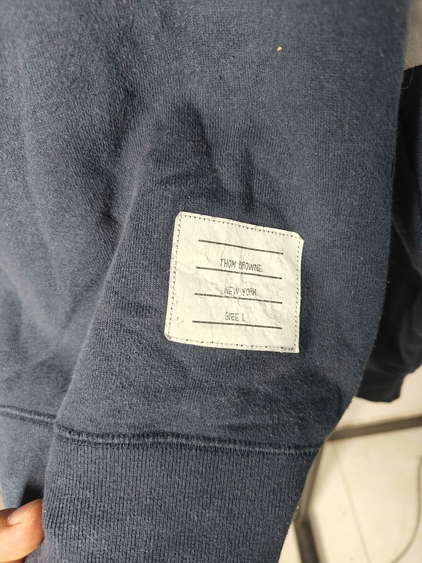 Thom Browne Thom Browne White Hoodie l Men Size US L / EU 52-54 / 3 - 4 Thumbnail