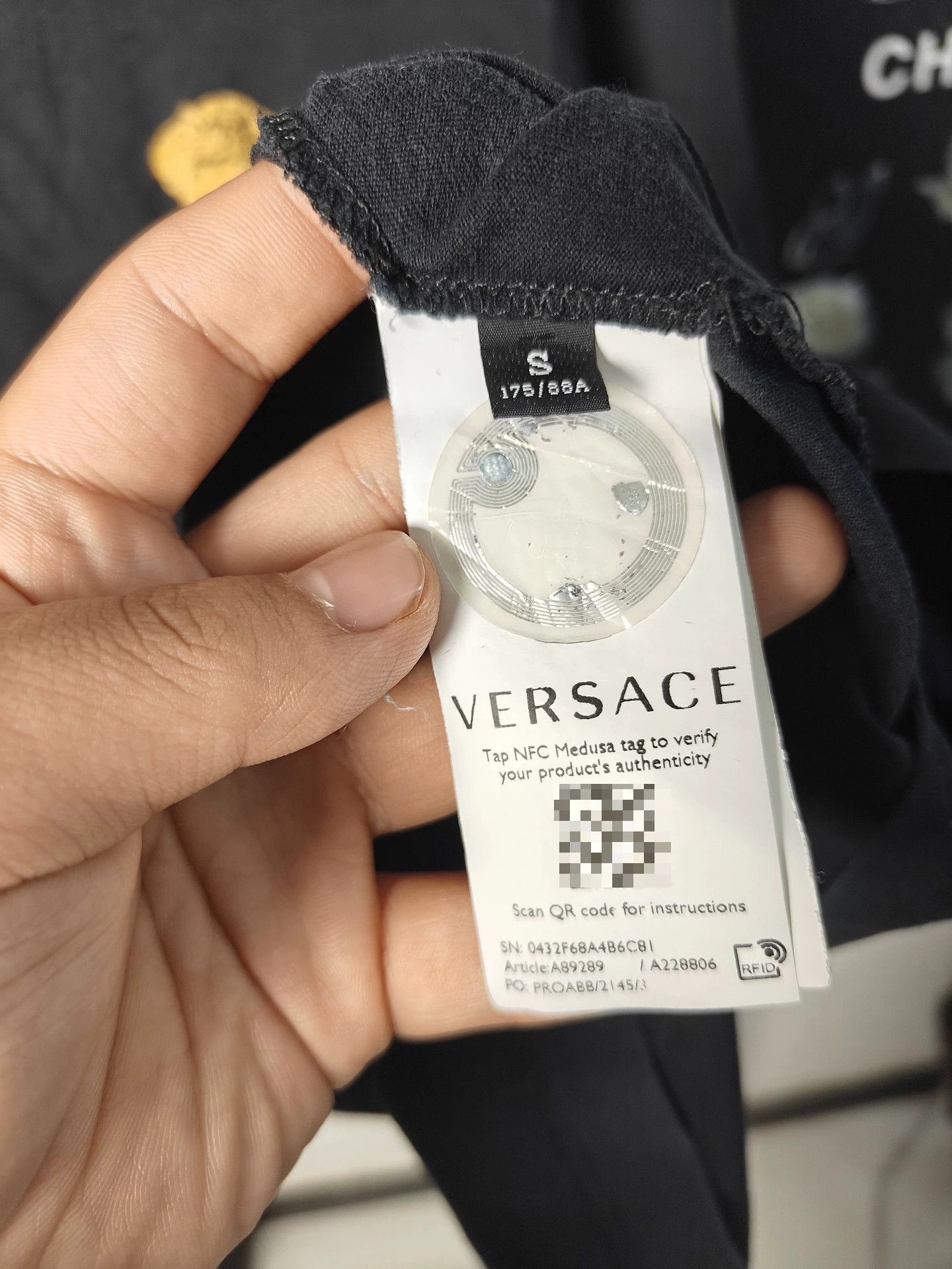 Versace Versace White T-Shirt s Men Size US S / EU 44-46 / 1 - 3 Thumbnail