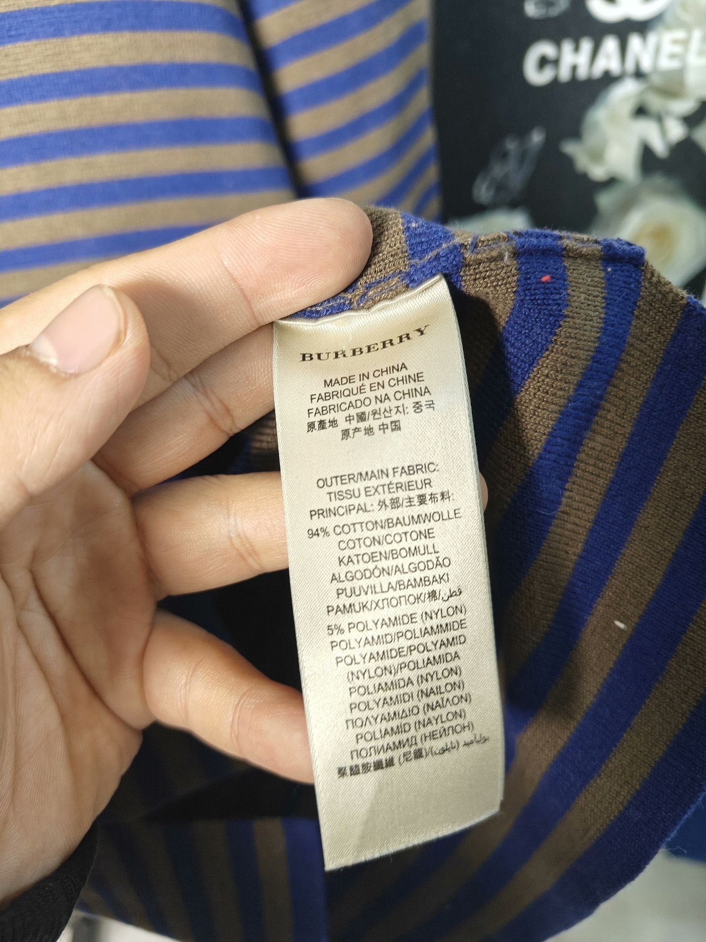 Burberry Burberry Knit White Sweater s Men Size US S / EU 44-46 / 1 - 4 Thumbnail