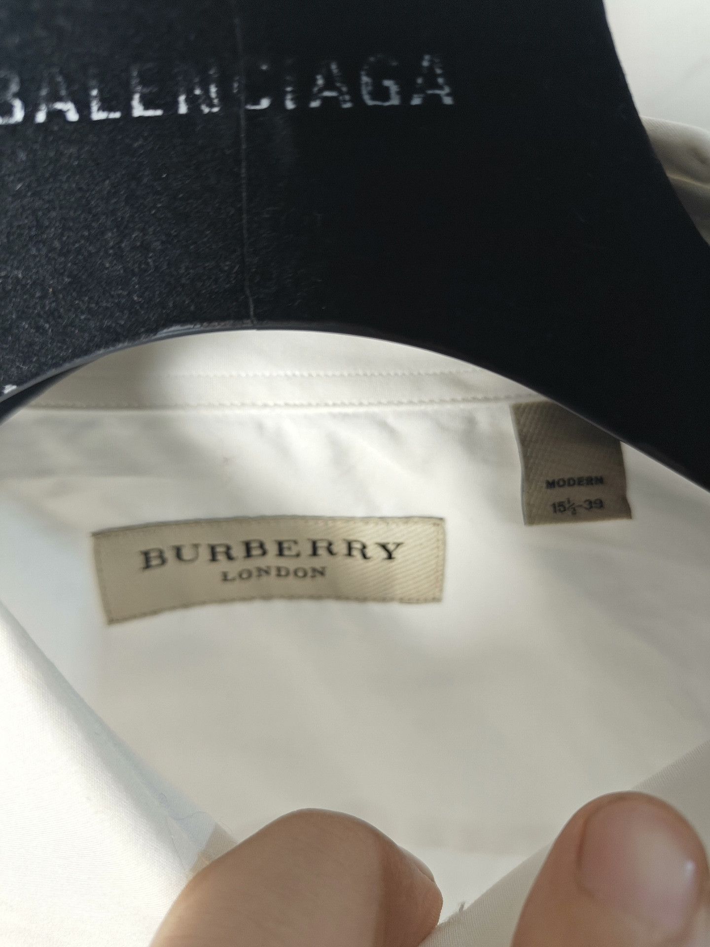 Burberry Burberry White Shirt m Men Size US M / EU 48-50 / 2 - 4 Thumbnail
