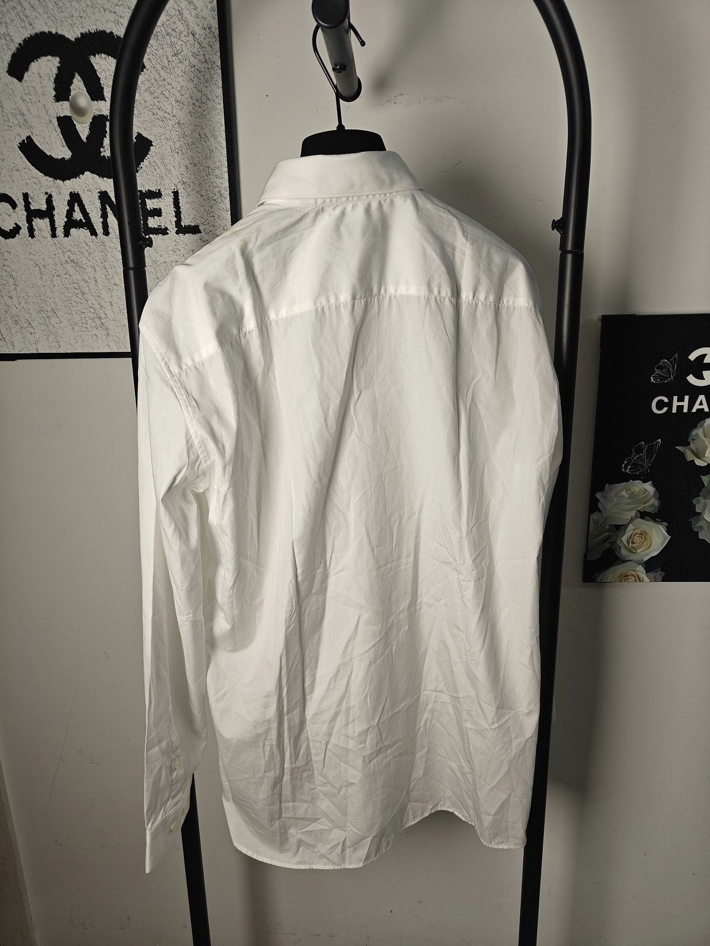 Burberry Burberry White Shirt m Men Size US M / EU 48-50 / 2 - 2 Thumbnail