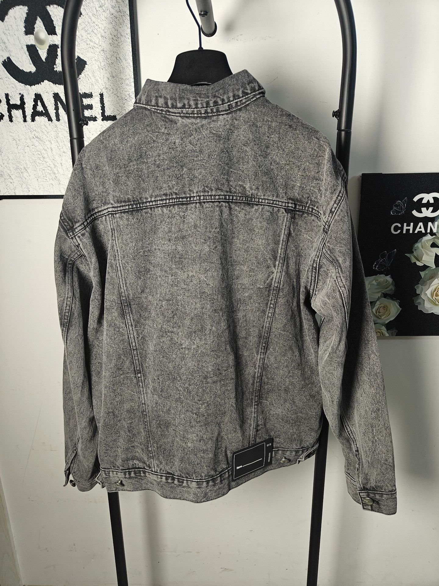 WE11DONE We11done Denim White Light Jacket m Men Size US M / EU 48-50 / 2 - 2 Thumbnail