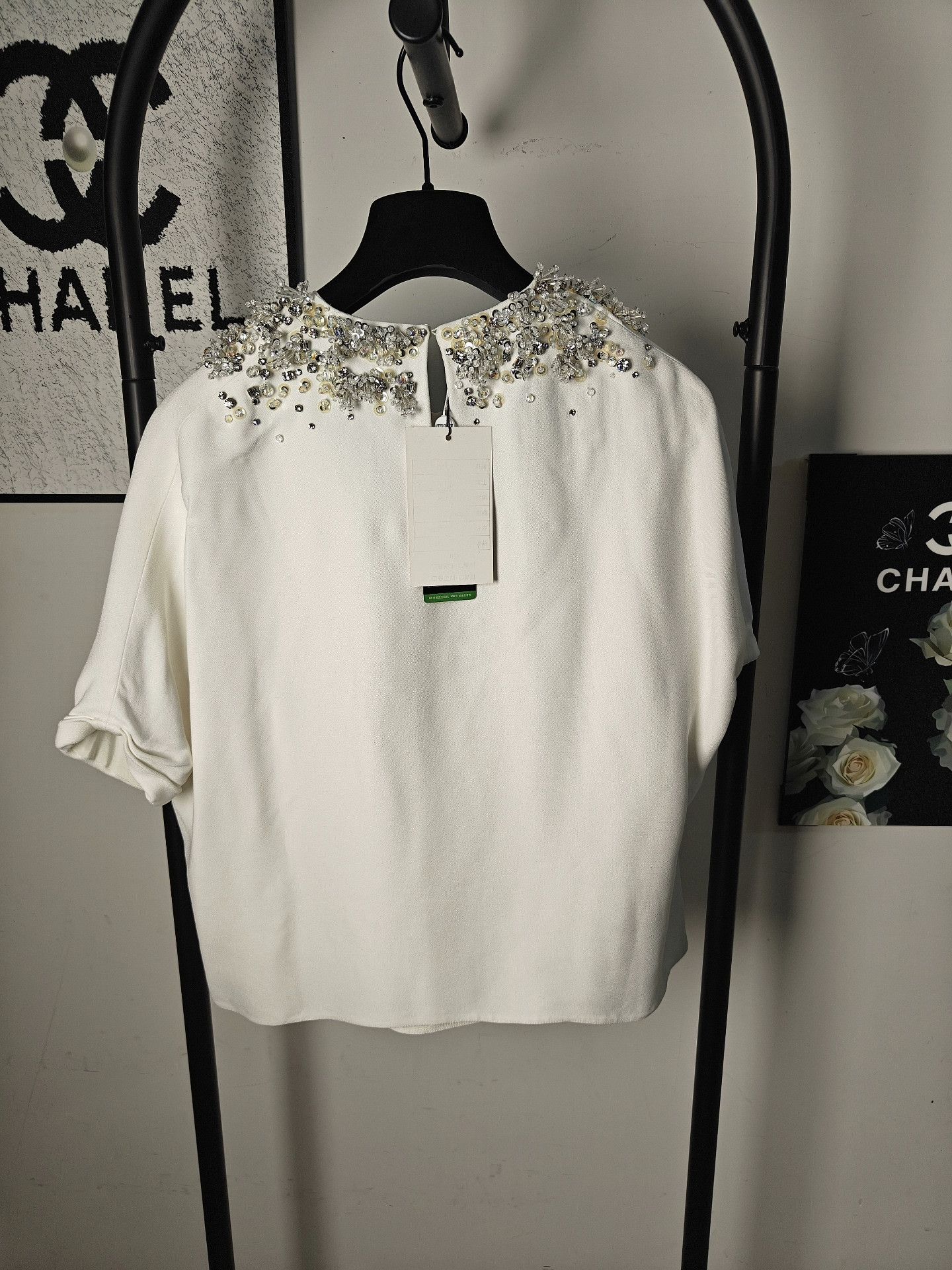 Miu Miu Miu Miu White Button Up XL Women Size XL / US 12-14 / IT 48-50 - 2 Thumbnail