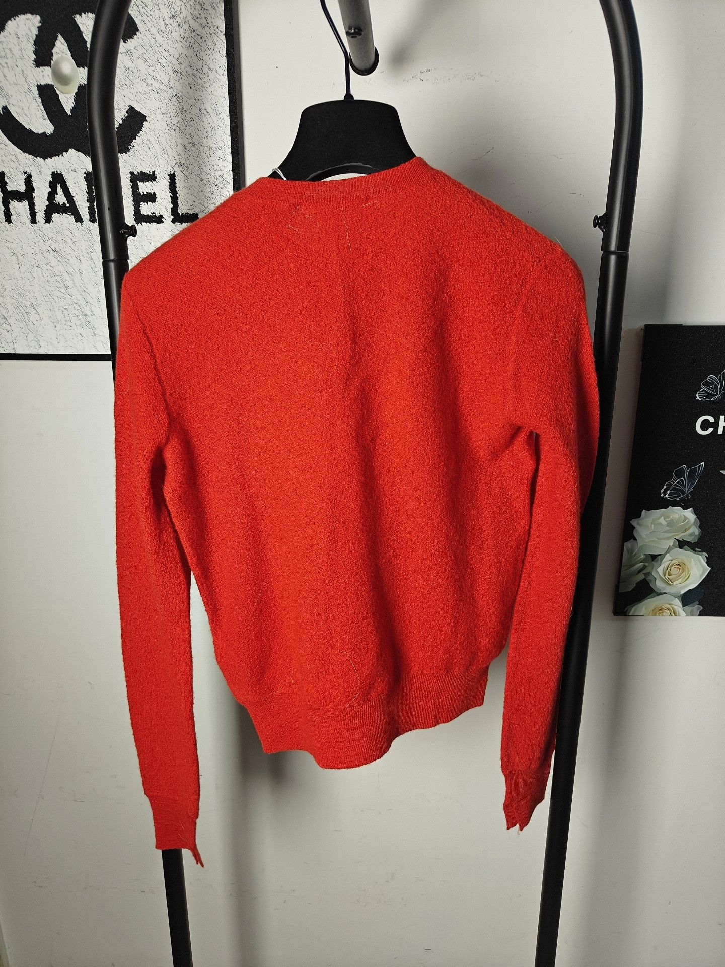 Celine Celine Knit Wool White Sweater M Women Size M / US 6-8 / IT 42-44 - 2 Thumbnail