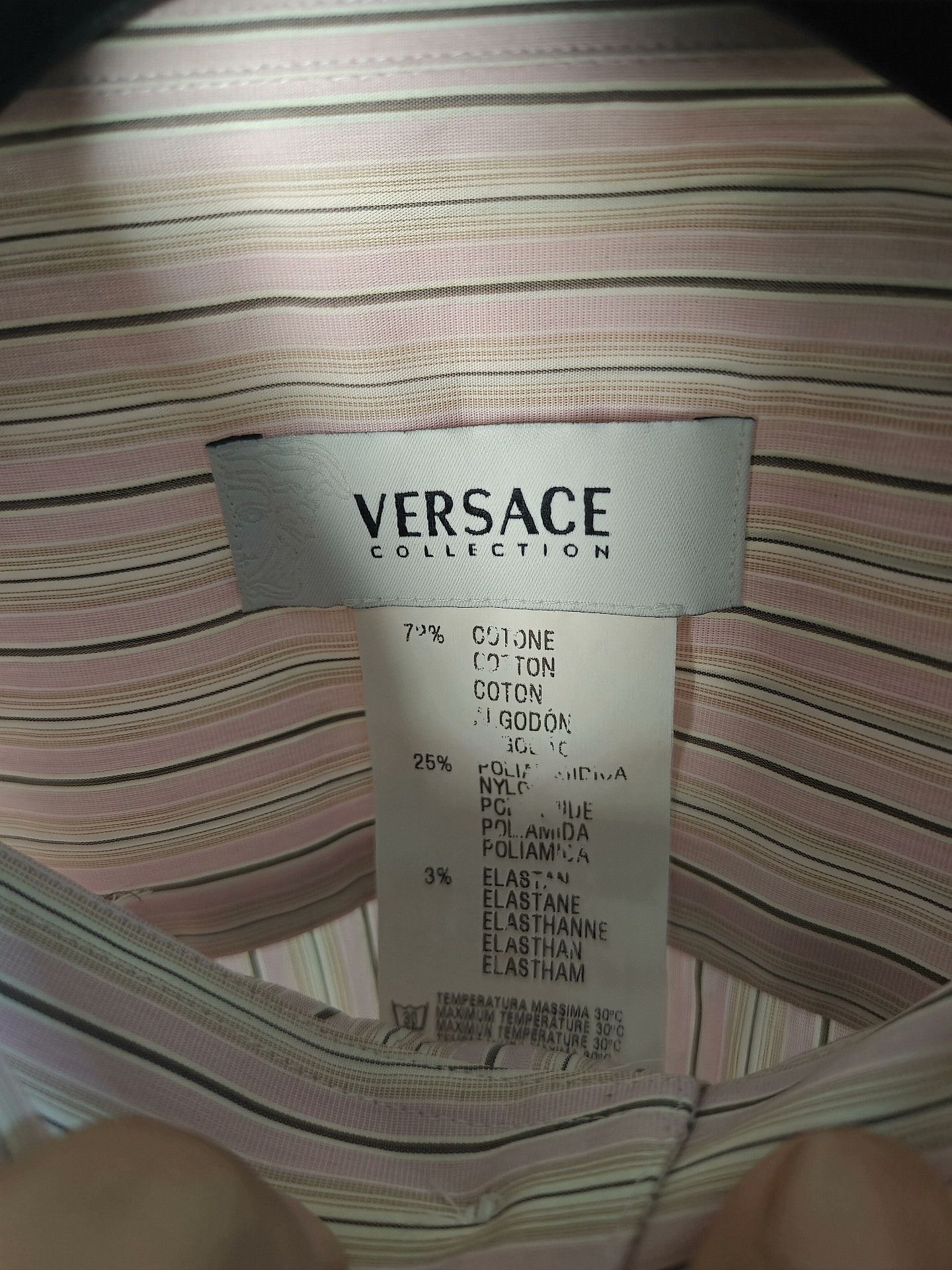 Versace Versace White Shirt m Men Size US M / EU 48-50 / 2 - 3 Thumbnail