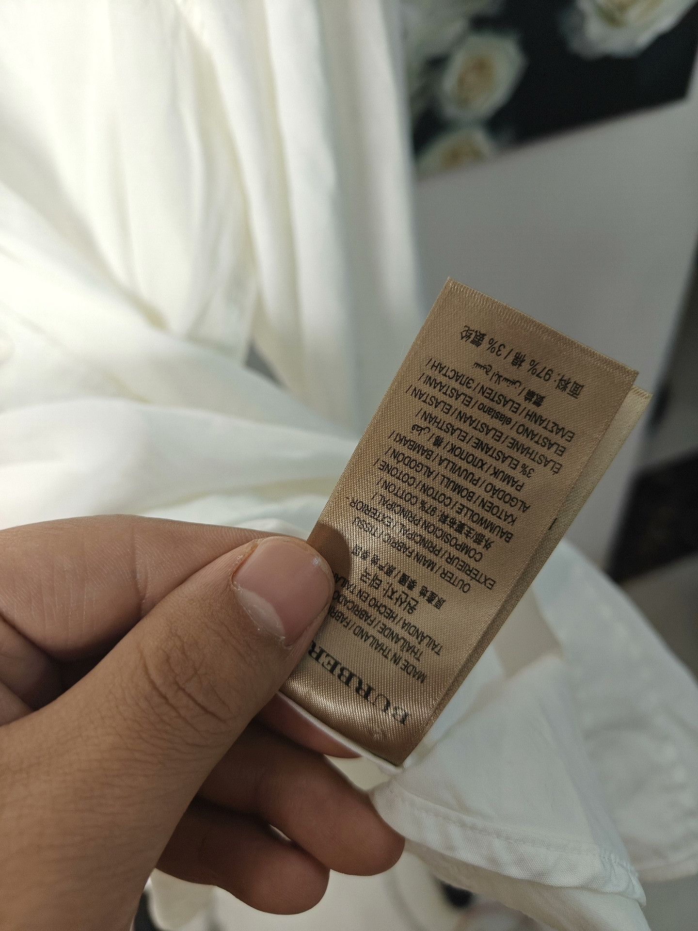 Burberry Burberry White Shirt xl Men Size US XL / EU 56 / 4 - 3 Thumbnail
