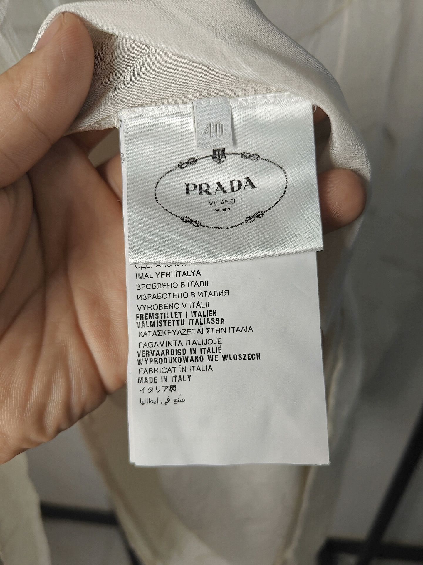 Prada Prada White Shirt xl Men Size US XL / EU 56 / 4 - 3 Thumbnail