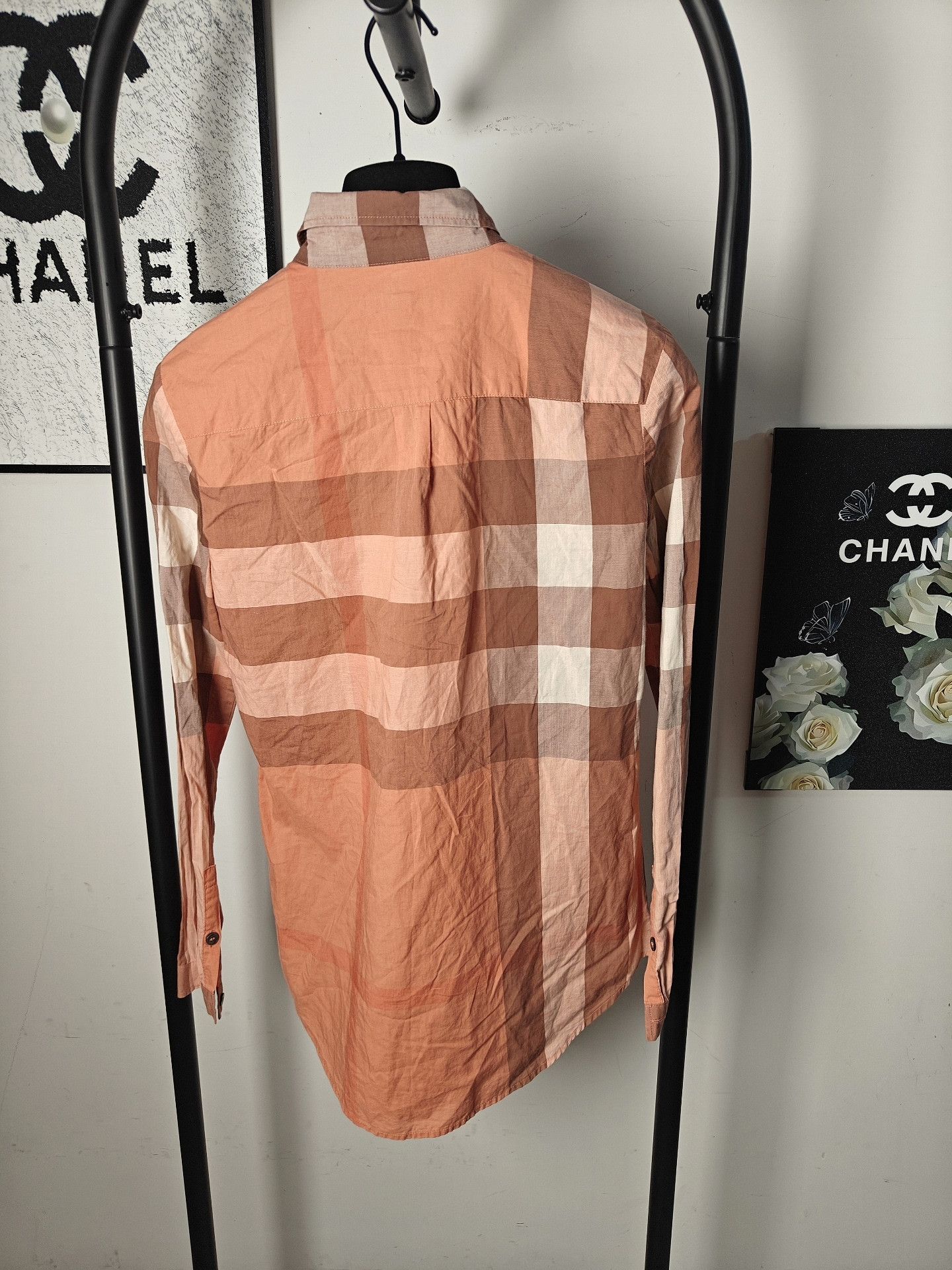 Burberry Burberry Plaid White Shirt xxs Men Size US XXS / EU 40 - 2 Thumbnail