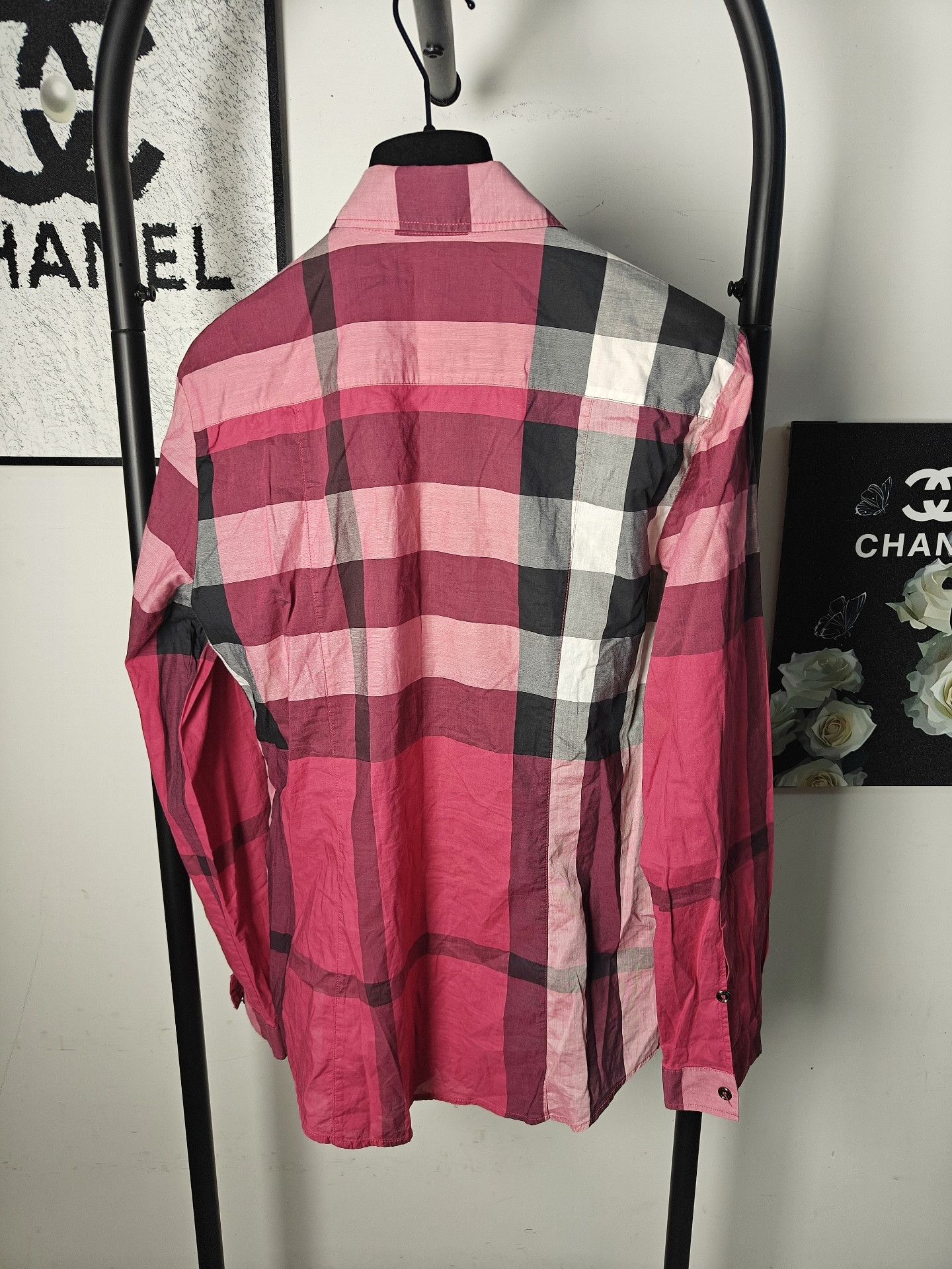 Burberry Burberry Plaid White Shirt s Men Size US S / EU 44-46 / 1 - 2 Thumbnail