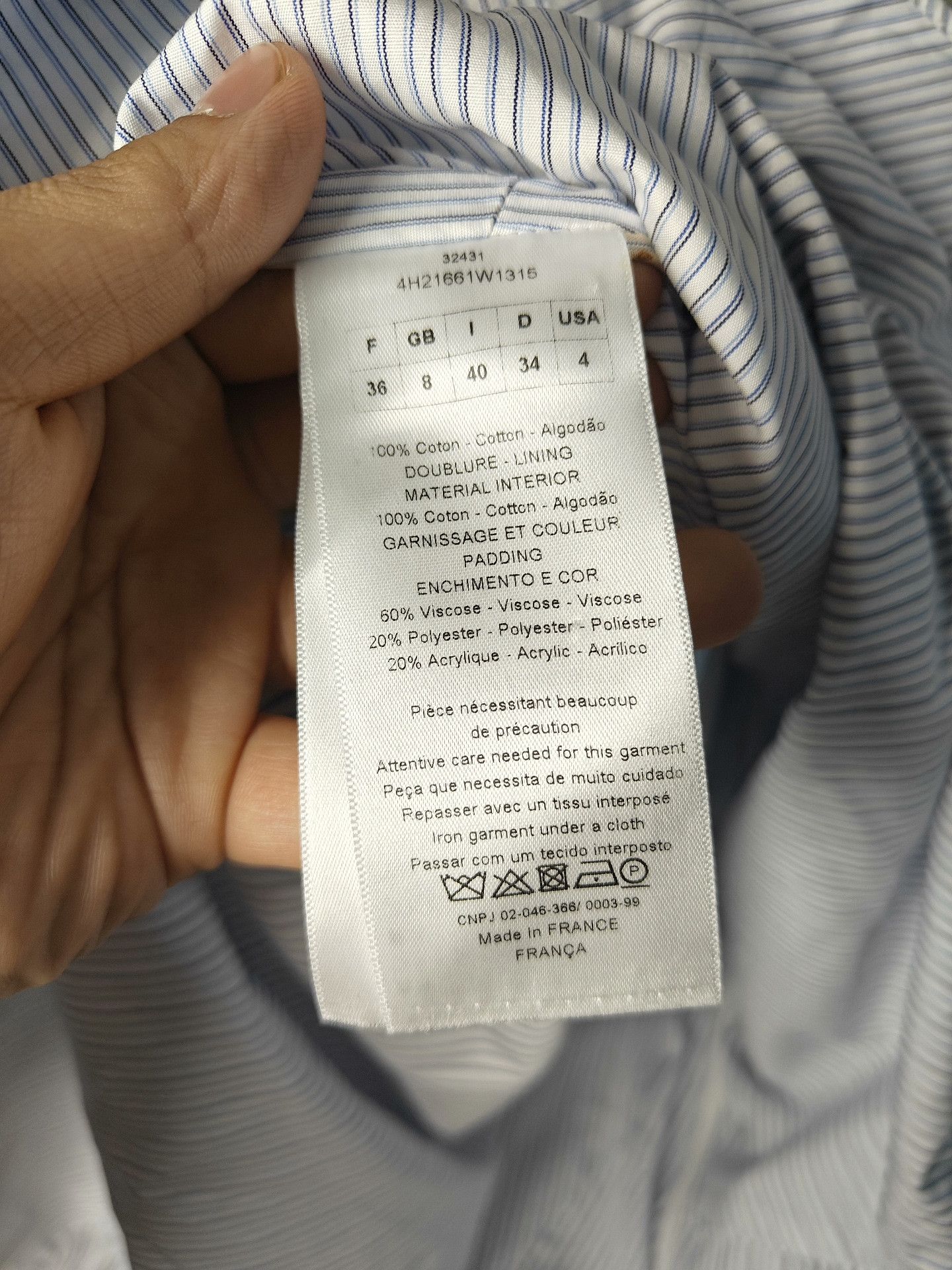 Dior Dior White T-Shirt M Women Size M / US 6-8 / IT 42-44 - 3 Thumbnail