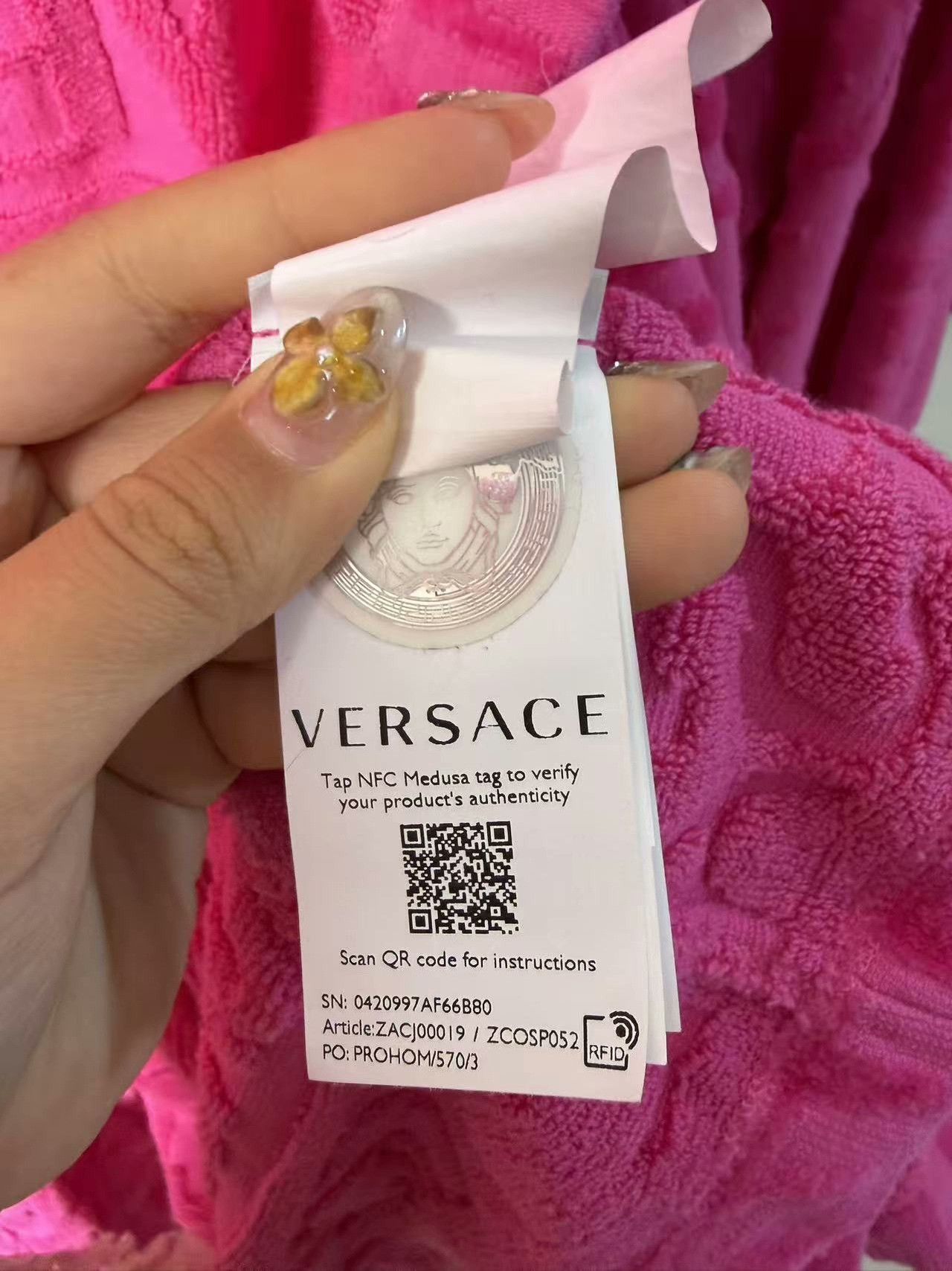 Versace Versace White Coat M Women Size M / US 6-8 / IT 42-44 - 4 Thumbnail