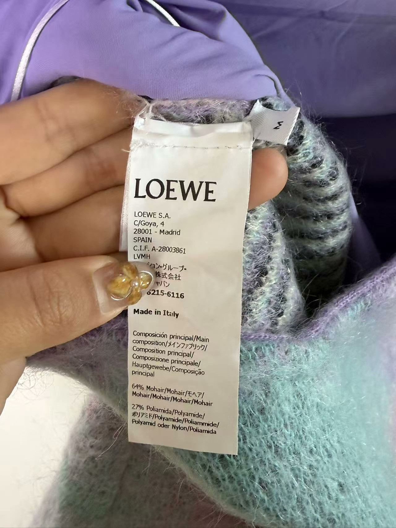 Loewe Loewe White T-Shirt M Women Size M / US 6-8 / IT 42-44 - 4 Thumbnail