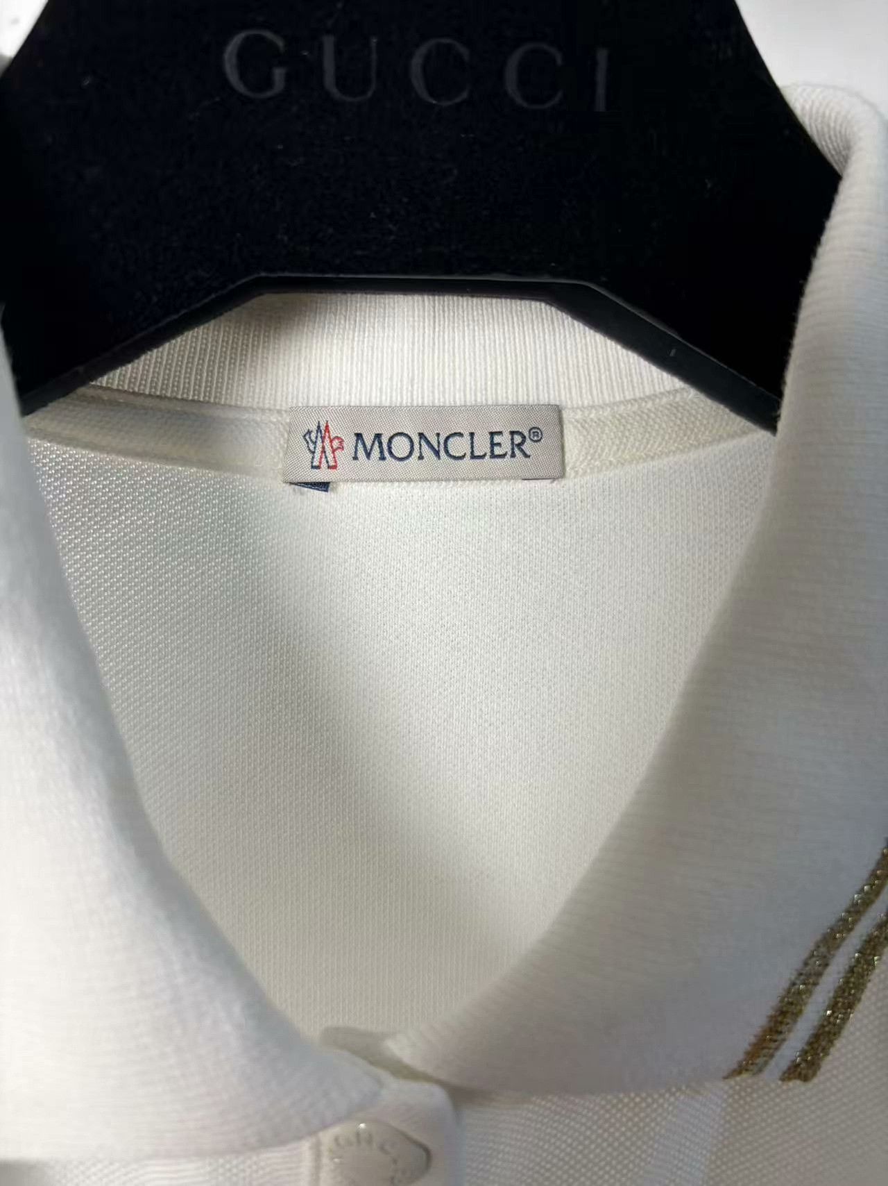 Moncler Moncler Retro White T-Shirt m Men Size US M / EU 48-50 / 2 - 4 Thumbnail
