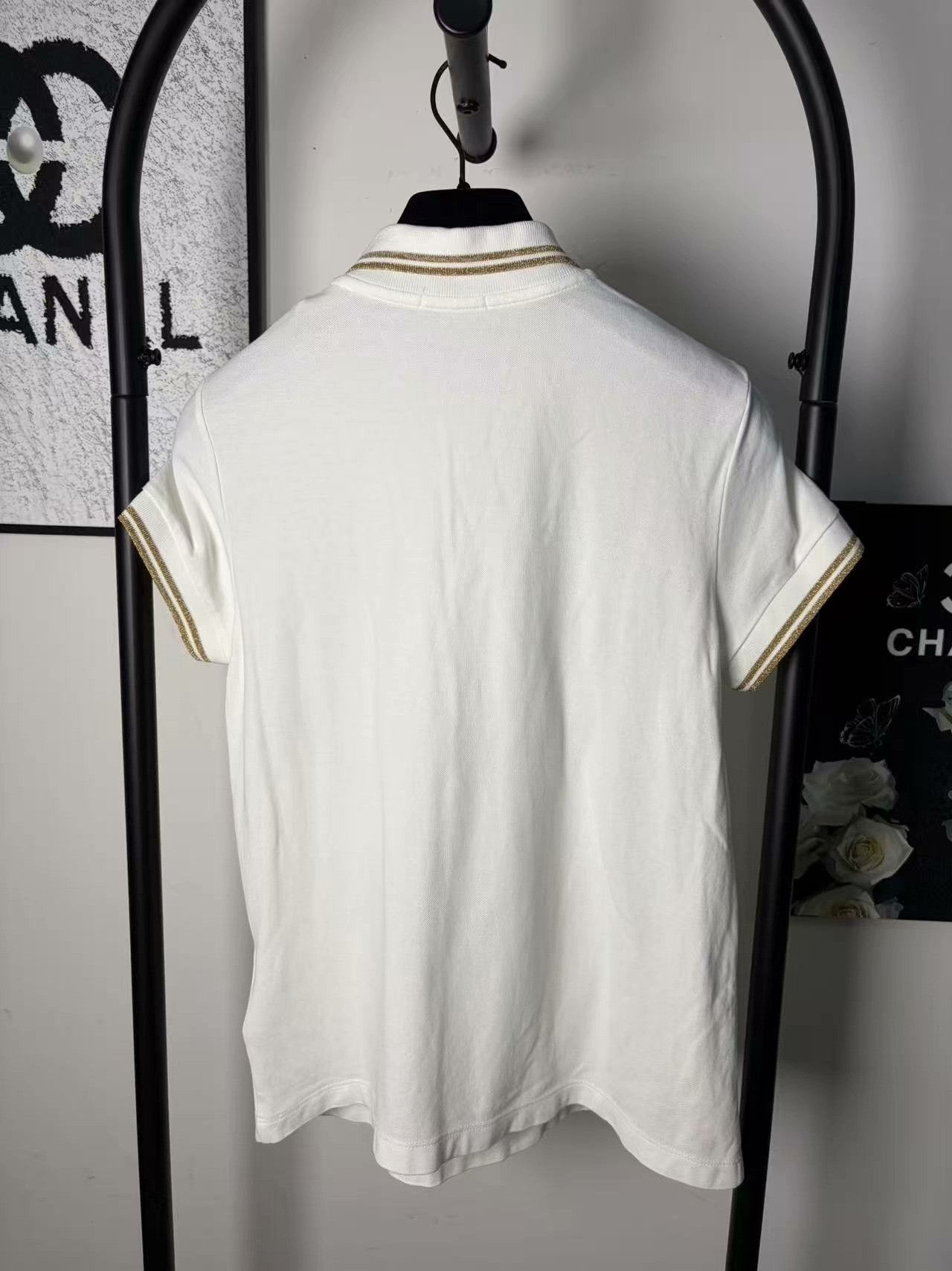 Moncler Moncler Retro White T-Shirt m Men Size US M / EU 48-50 / 2 - 2 Thumbnail