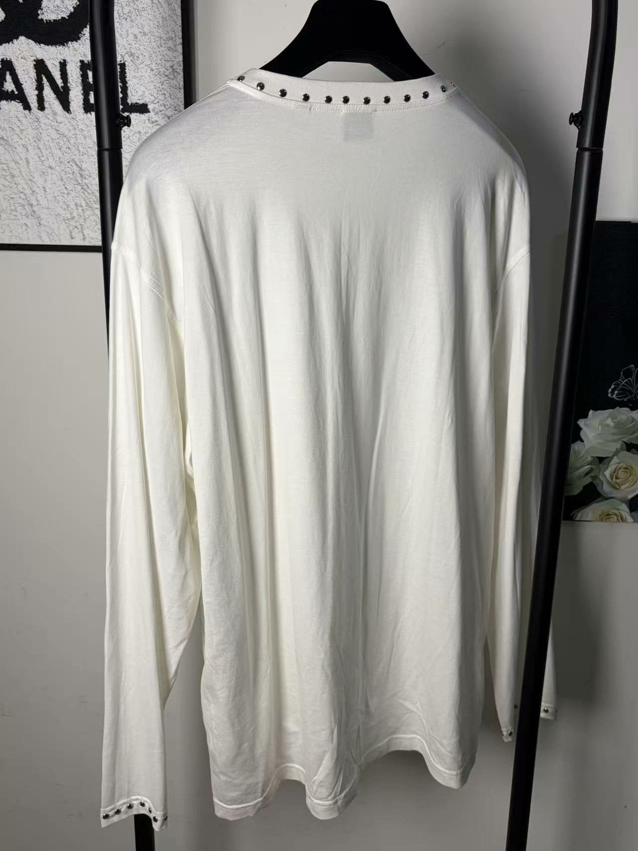 Burberry Burberry White Hoodie l Men Size US L / EU 52-54 / 3 - 2 Thumbnail
