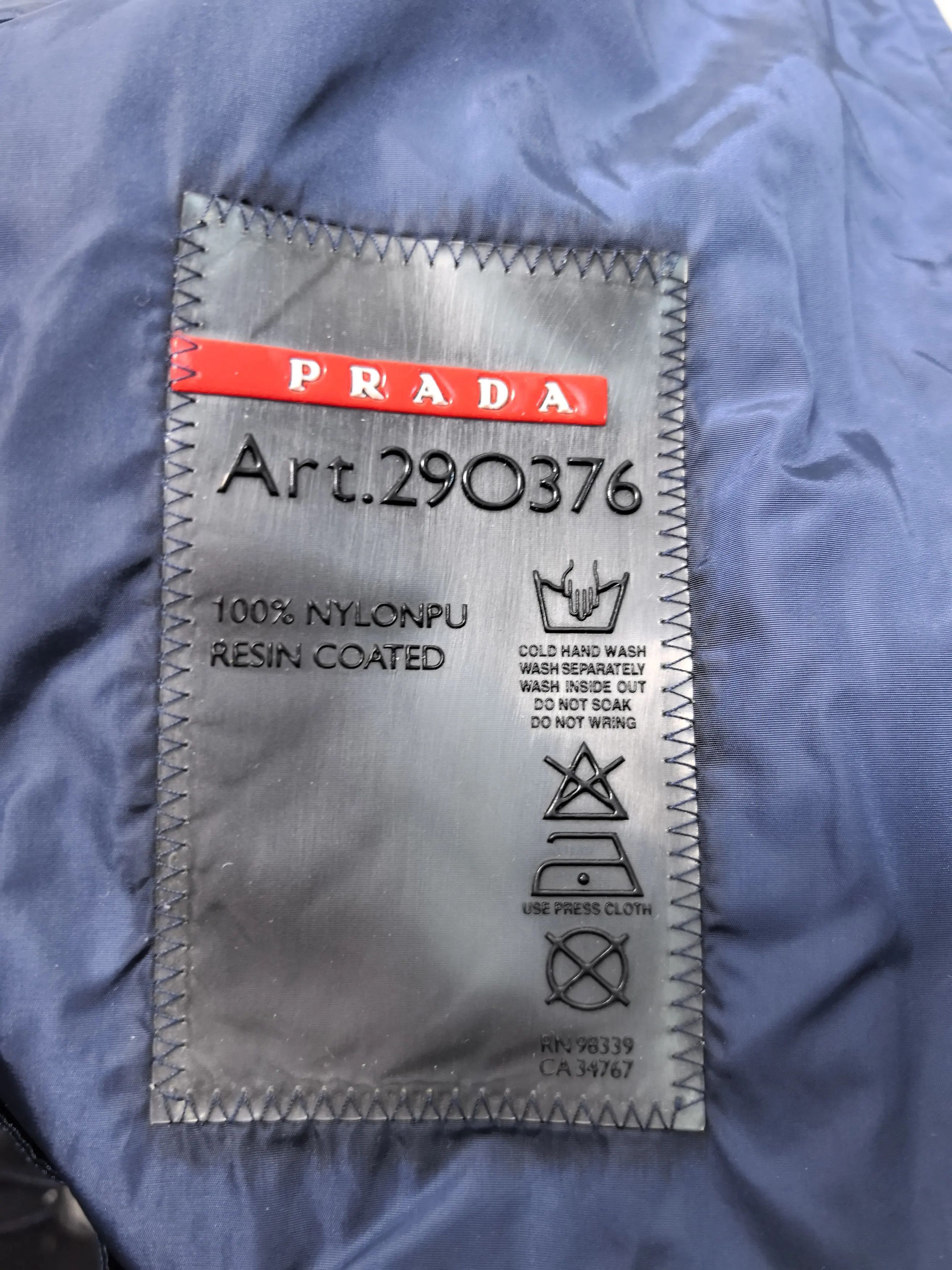 Prada Prada Nylon White Tank Top m Men Size US M / EU 48-50 / 2 - 3 Thumbnail