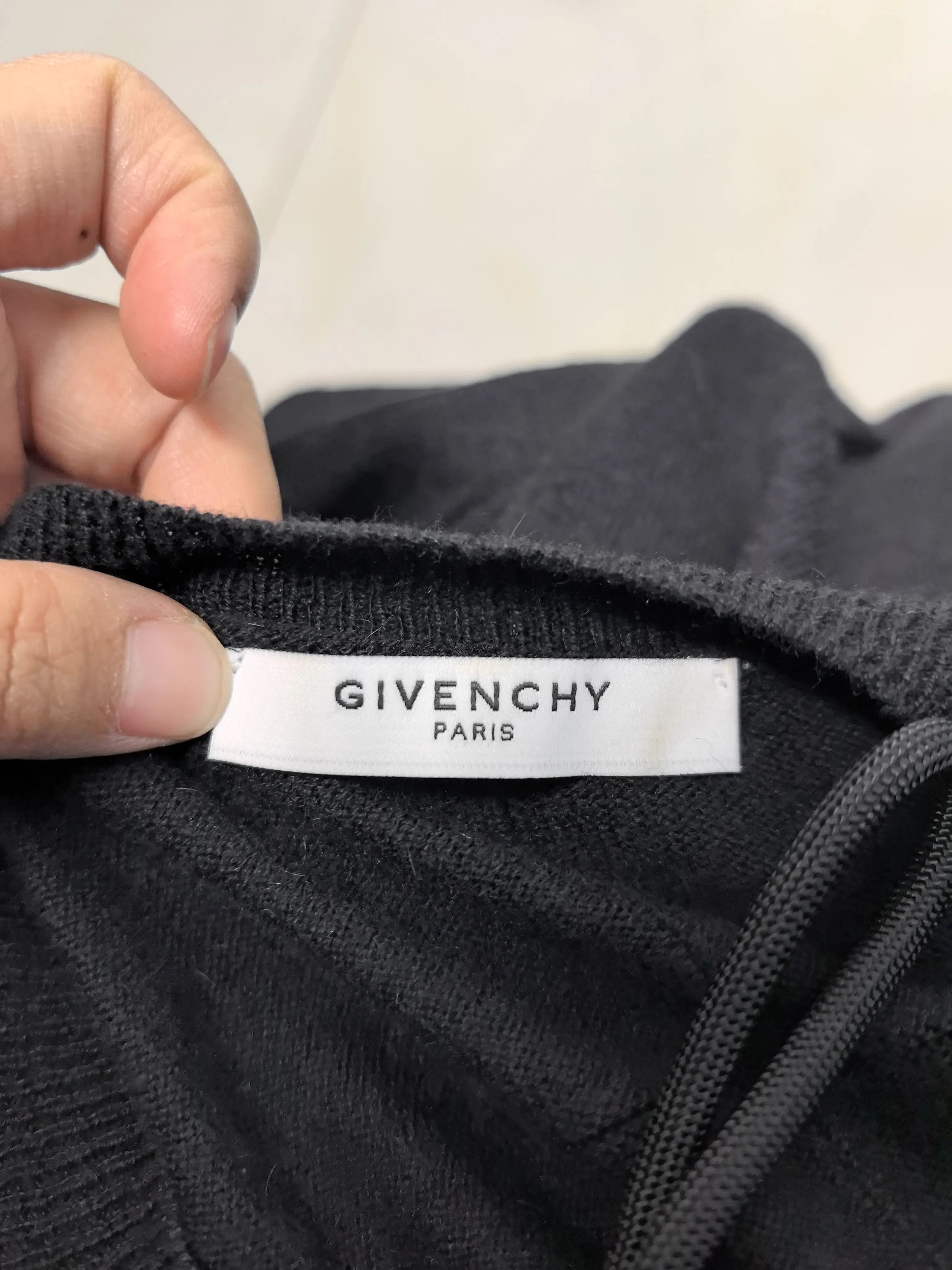 Givenchy Givenchy Wool White T-Shirt M Women Size M / US 6-8 / IT 42-44 - 3 Thumbnail