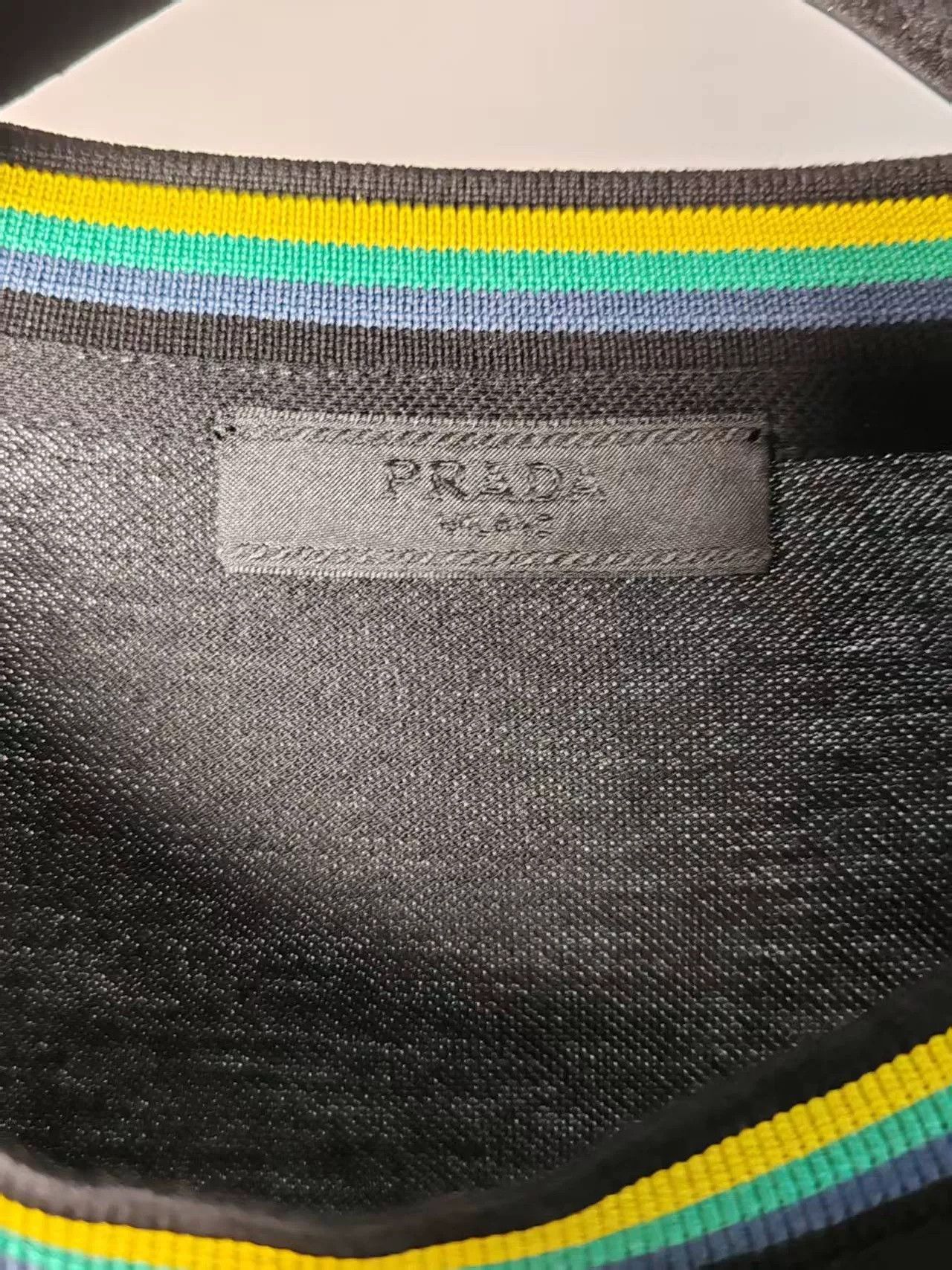 Prada Prada Retro White T-Shirt m Men Size US M / EU 48-50 / 2 - 3 Thumbnail