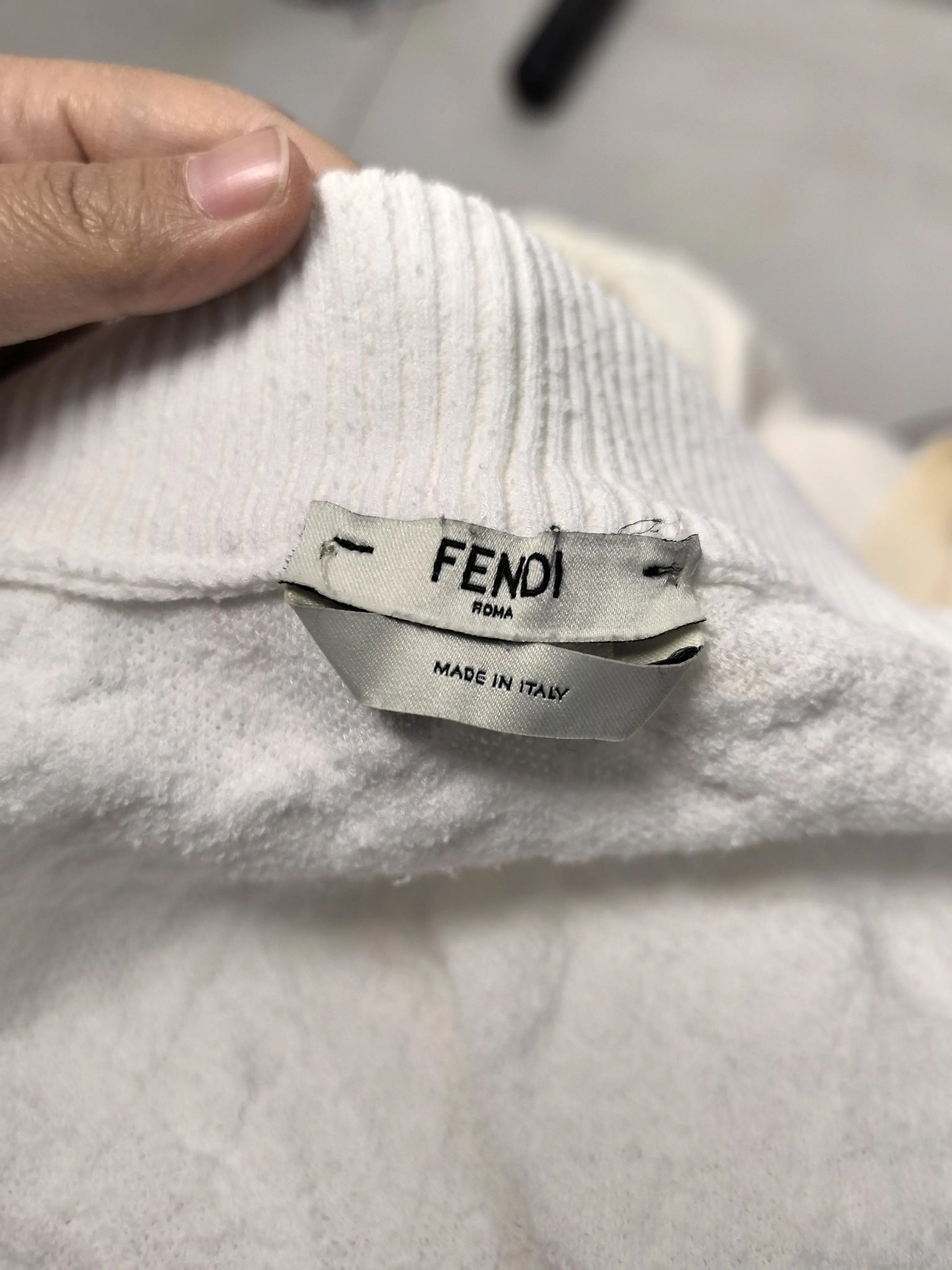Fendi Fendi White Jacket M Women Size M / US 6-8 / IT 42-44 - 3 Thumbnail