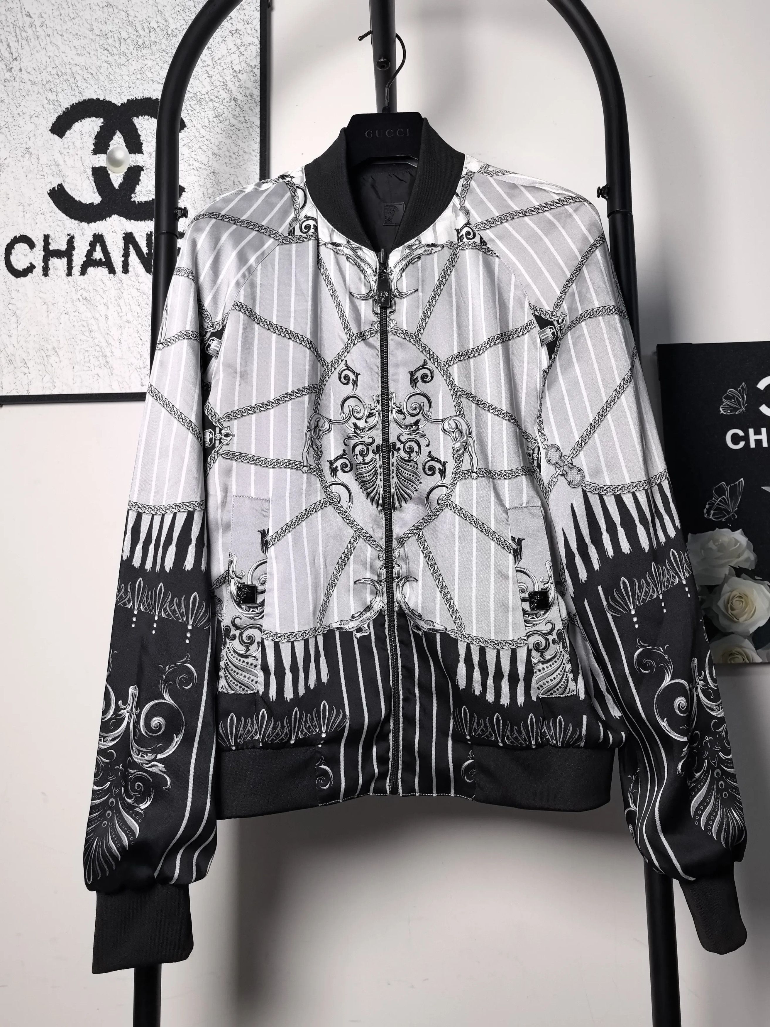 Versace Versace White Light Jacket m Men Size US M / EU 48-50 / 2 - 3 Thumbnail