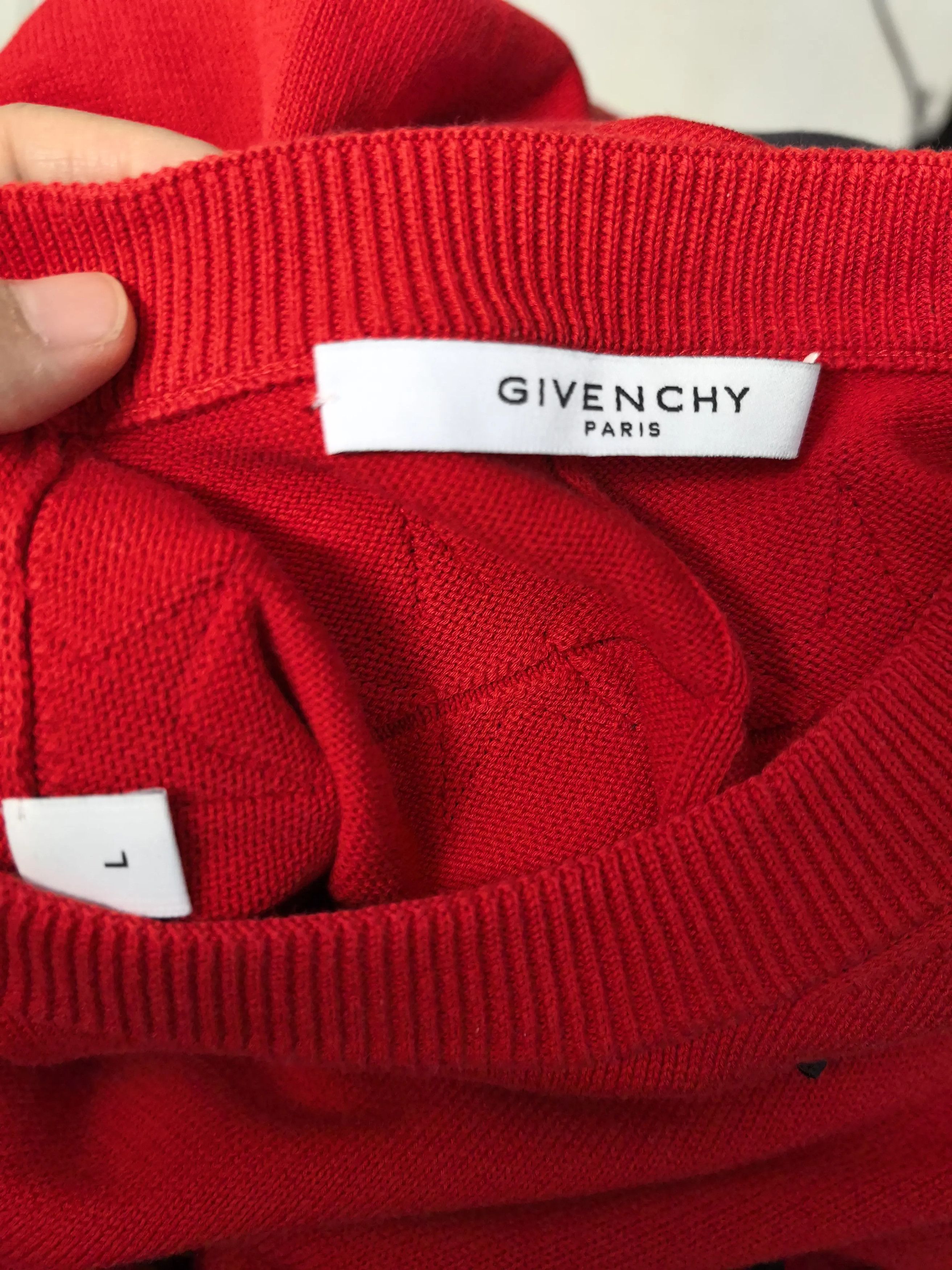 Givenchy Givenchy Knit White Sweater M Women Size M / US 6-8 / IT 42-44 - 3 Thumbnail