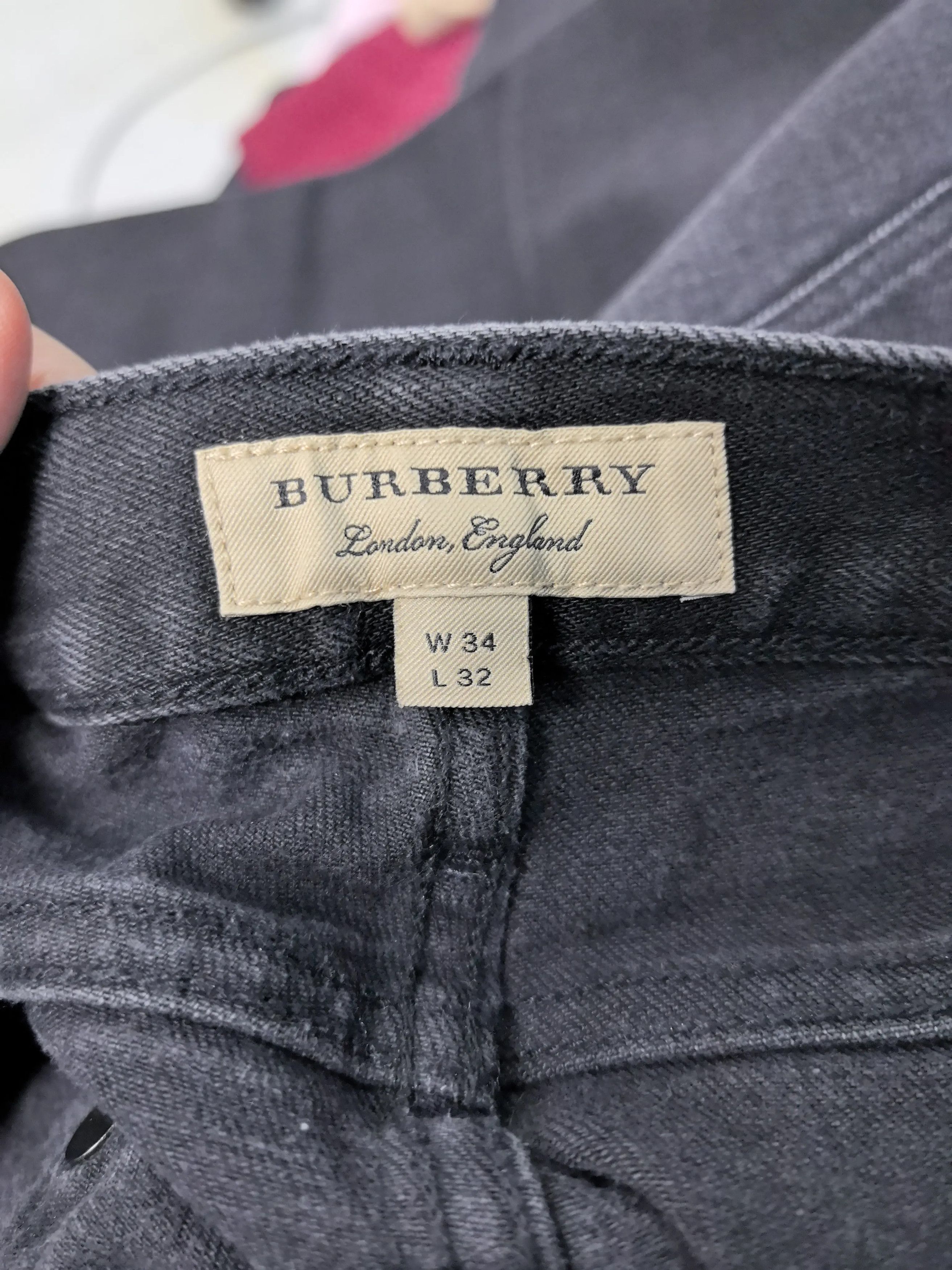Burberry Burberry Denim White Denim Jeans 32 Men Size US 32 / EU 48 - 4 Thumbnail