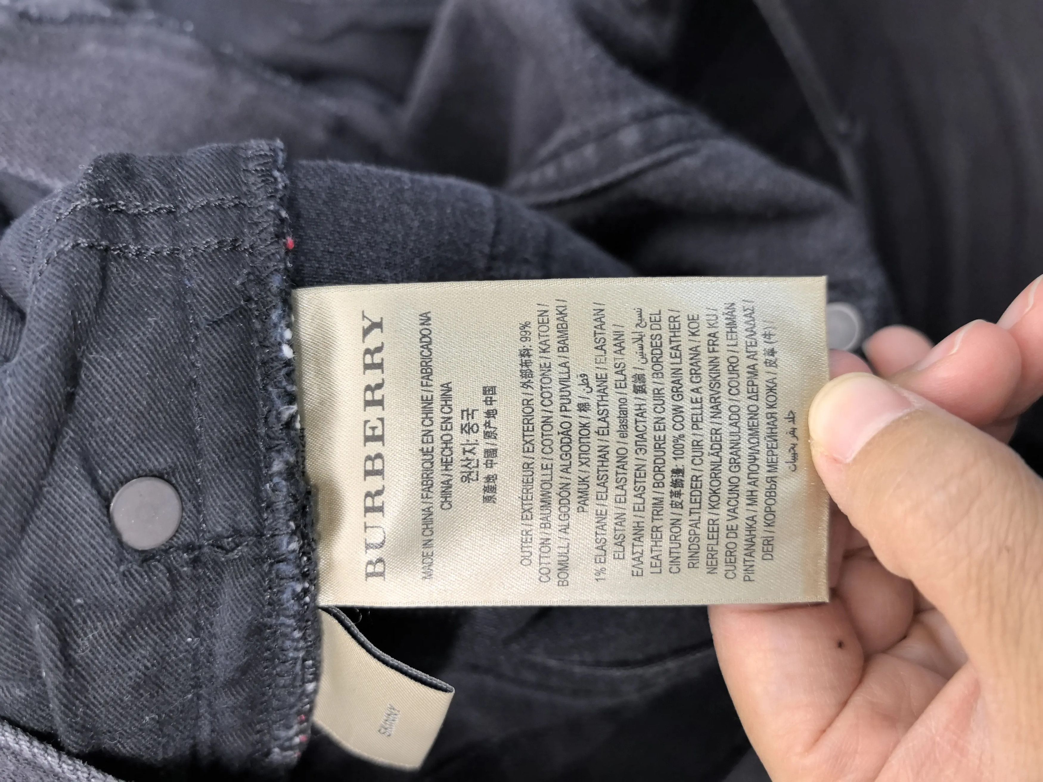 Burberry Burberry Denim White Denim Jeans 32 Men Size US 32 / EU 48 - 5 Thumbnail