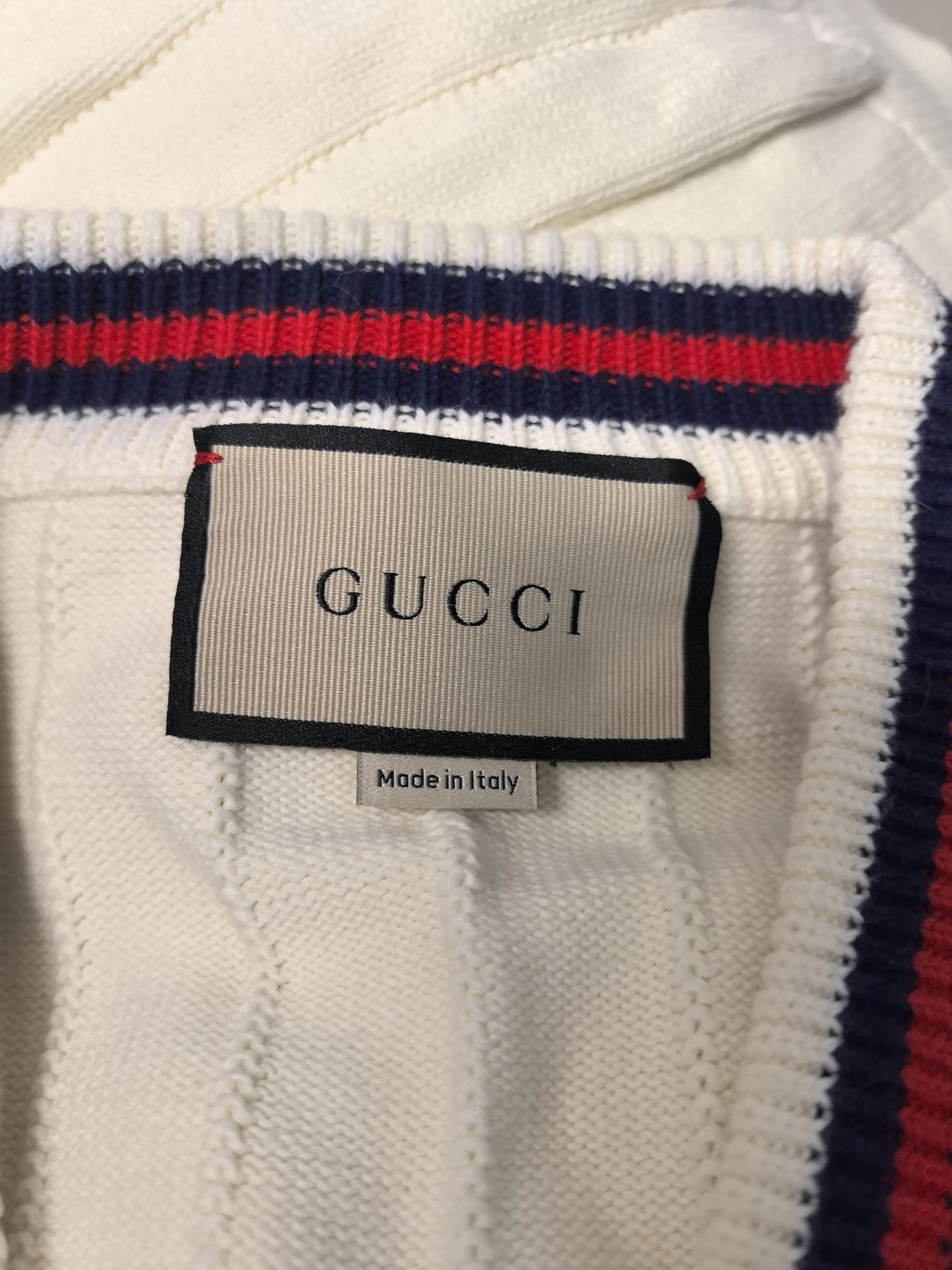 Gucci Gucci White Sweater S Women Size S / US 4 / IT 40 - 3 Thumbnail